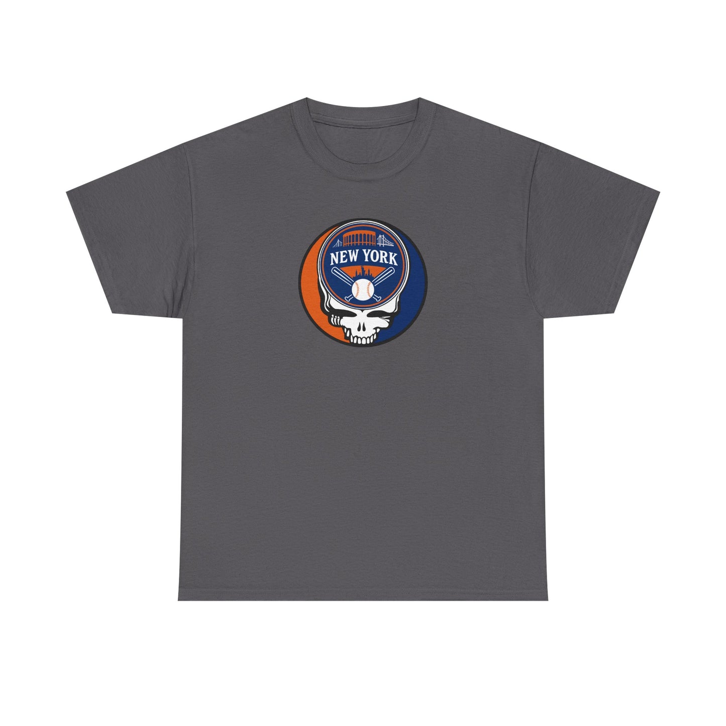 New York Mets Classic Stealie / Dancing Bear Two-Sided T-Shirt - MLB