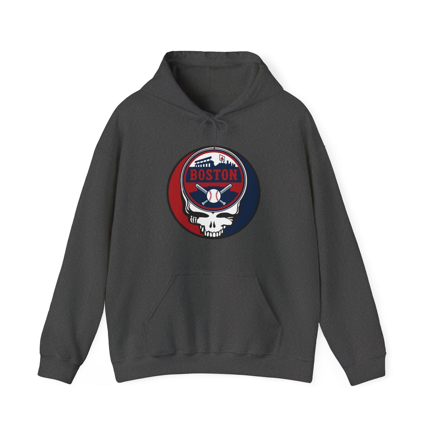 Boston Red Sox Grateful Dead Unisex Heavy Blend Hoodie - Hooded Sweatshirt