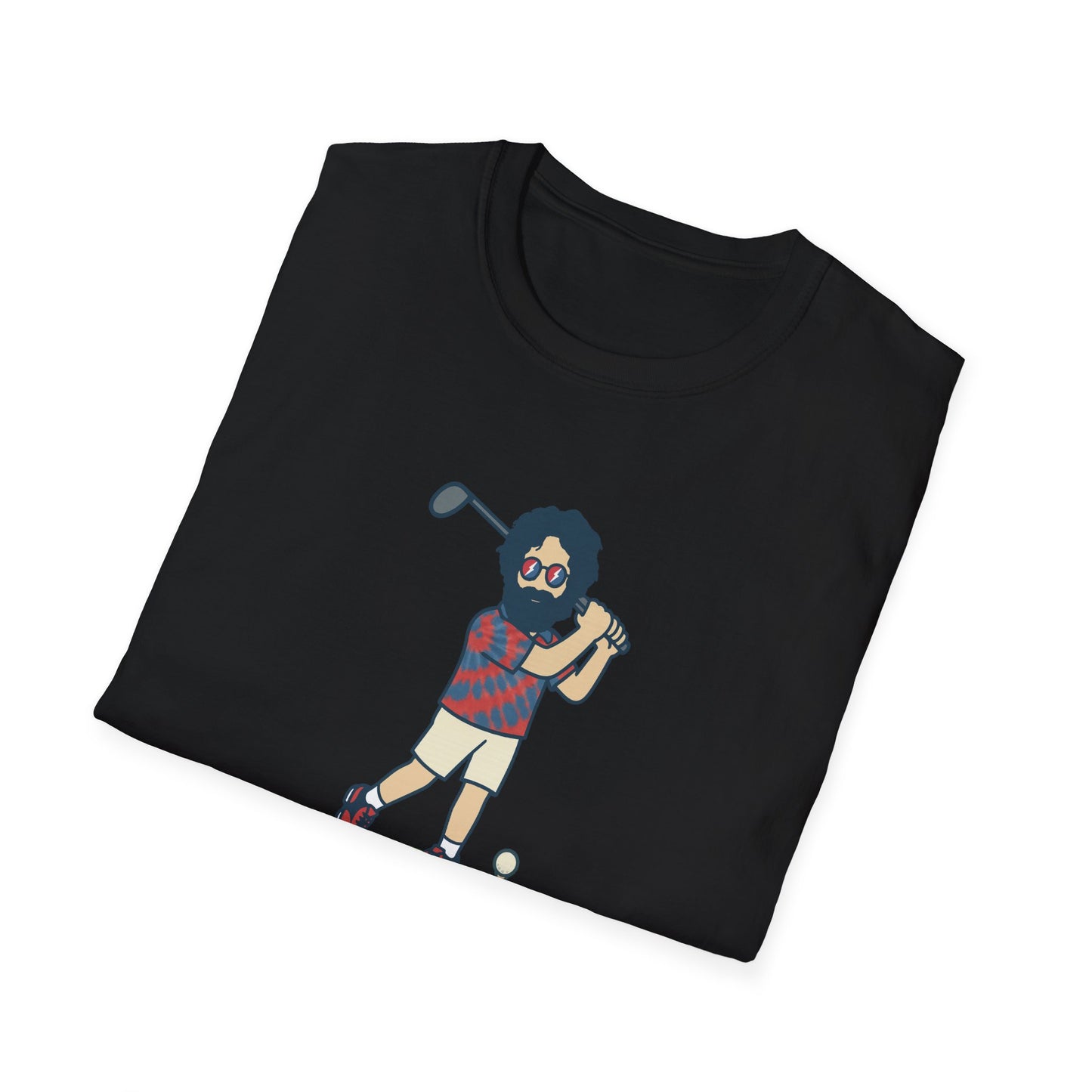 Golfin' Jerry - Life is dead. Grateful Dead TShirt
