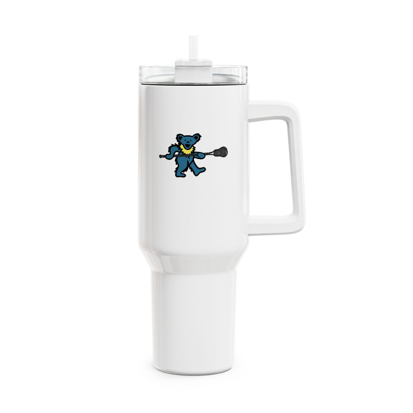 Lax Bear "Fat Man" Tumbler, Double Insulated 40oz Travel Mug