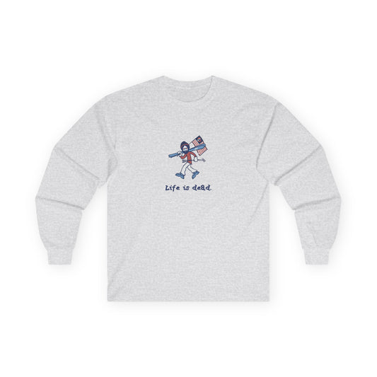 Life is dead. Skier Jerry - Grateful Dead Long Sleeve Tee