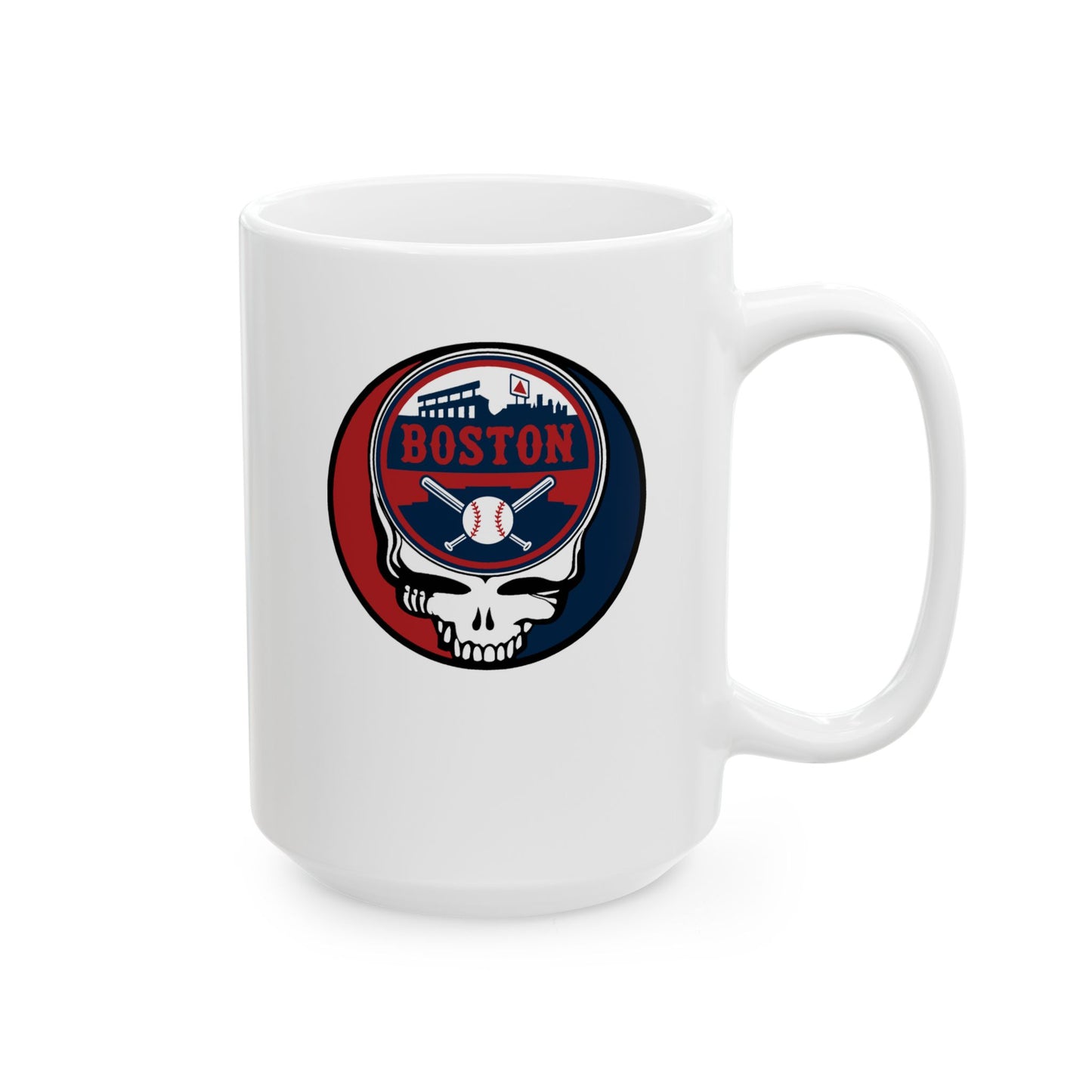 Boston Red Sox Stealie Ceramic Mug - MLB