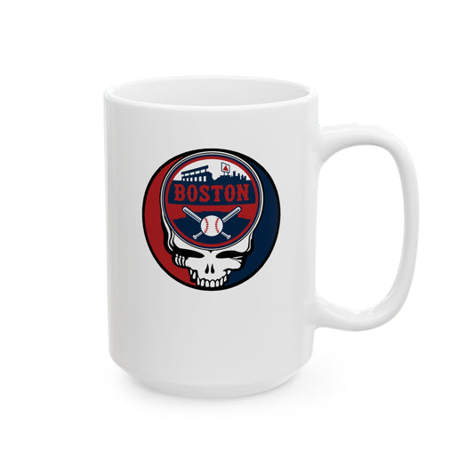 Boston Baseball Stealie Ceramic Mug - MLB