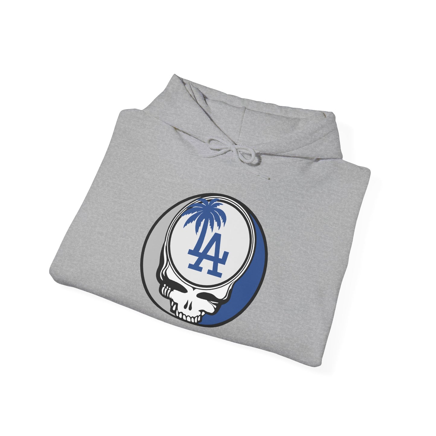 Los Angeles Dodgers Grateful Dead Unisex Heavy Blend Hoodie
