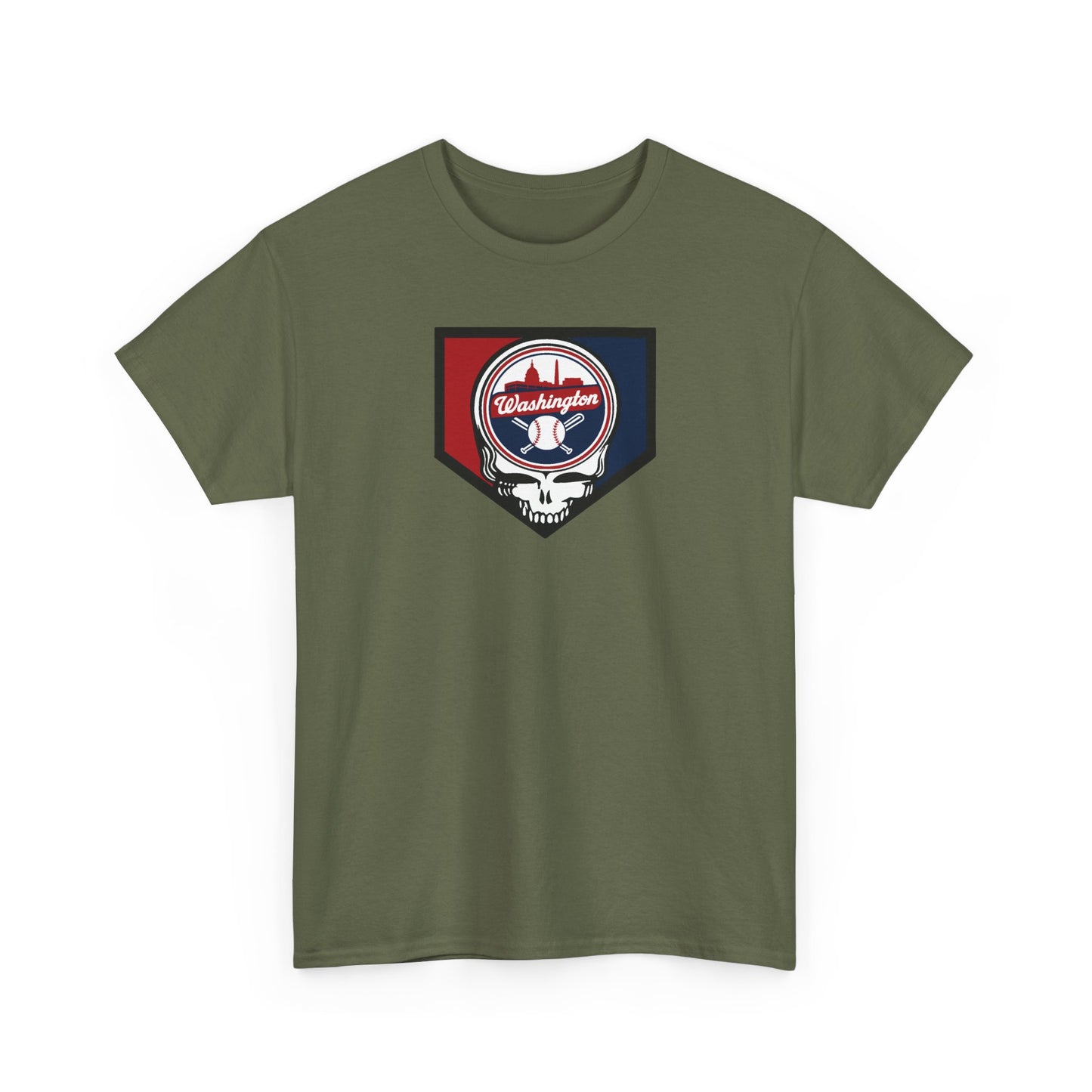 Washington Nationals Grateful Dead Steal Your Face T-Shirt - MLB