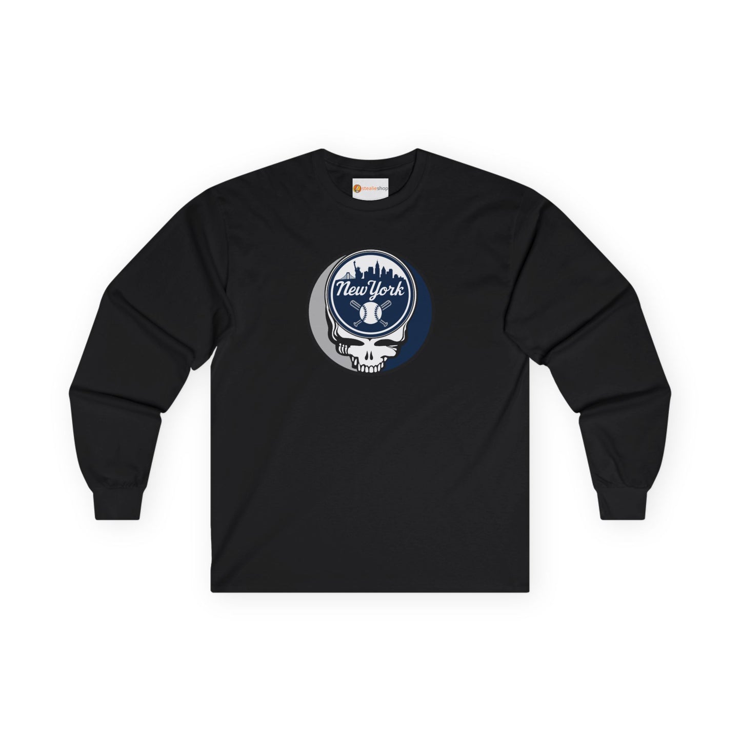 New York Yankees Classic Stealie Long Sleeve Tee - MLB