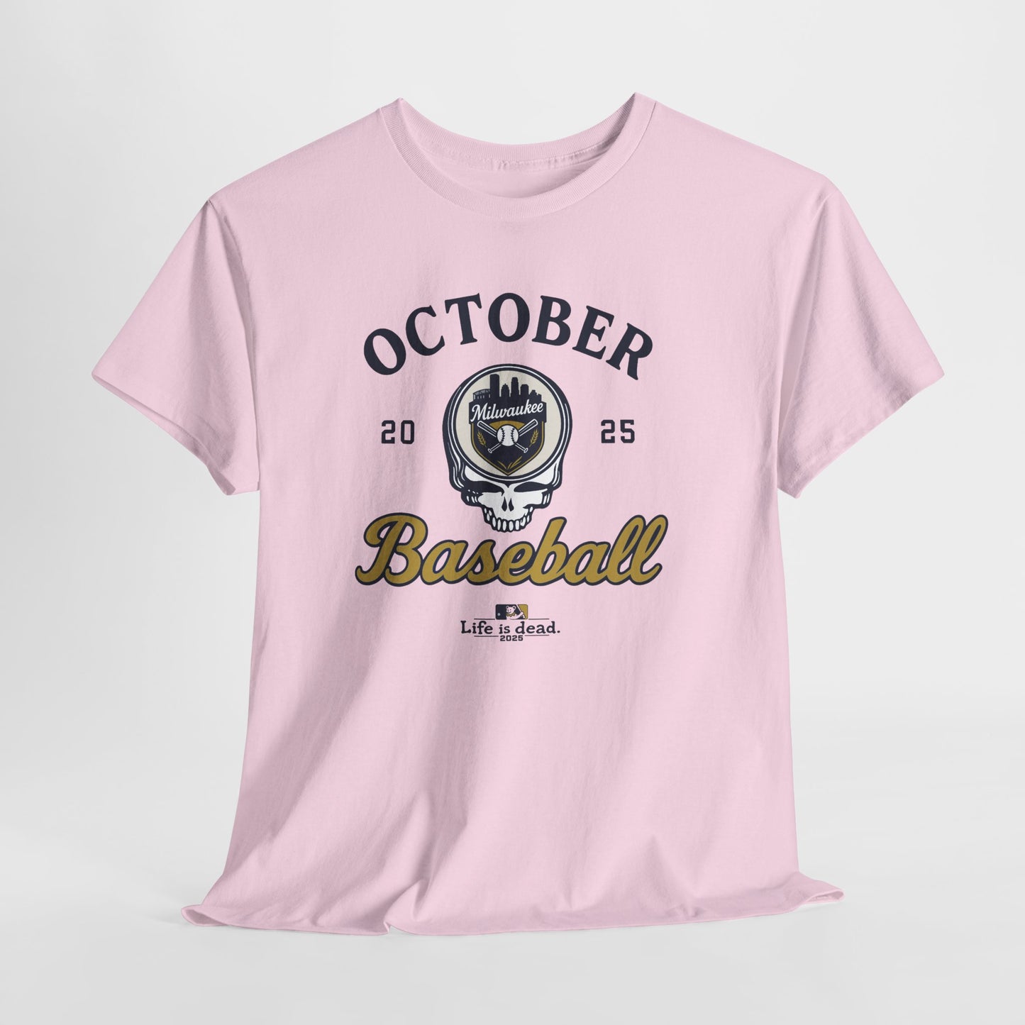 Milwaukee Brewers Playoffs 2025 Stealie Grateful Dead Tshirt
