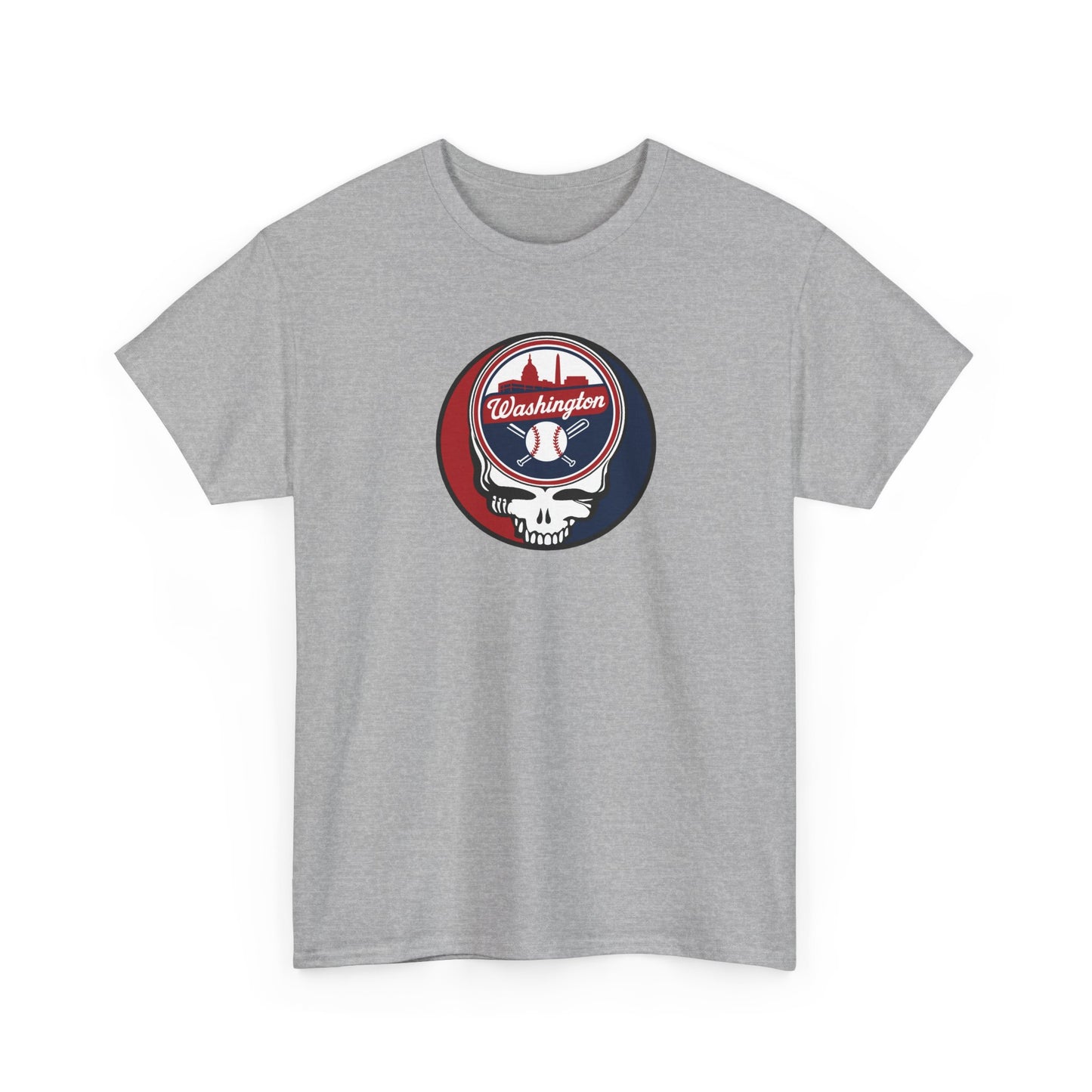 Washington Nationals Grateful Dead Steal Your Face T-Shirt - MLB