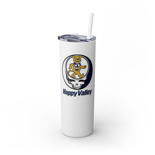Happy Valley Stealie | University Collection Skinny Tumbler with Straw, 20oz