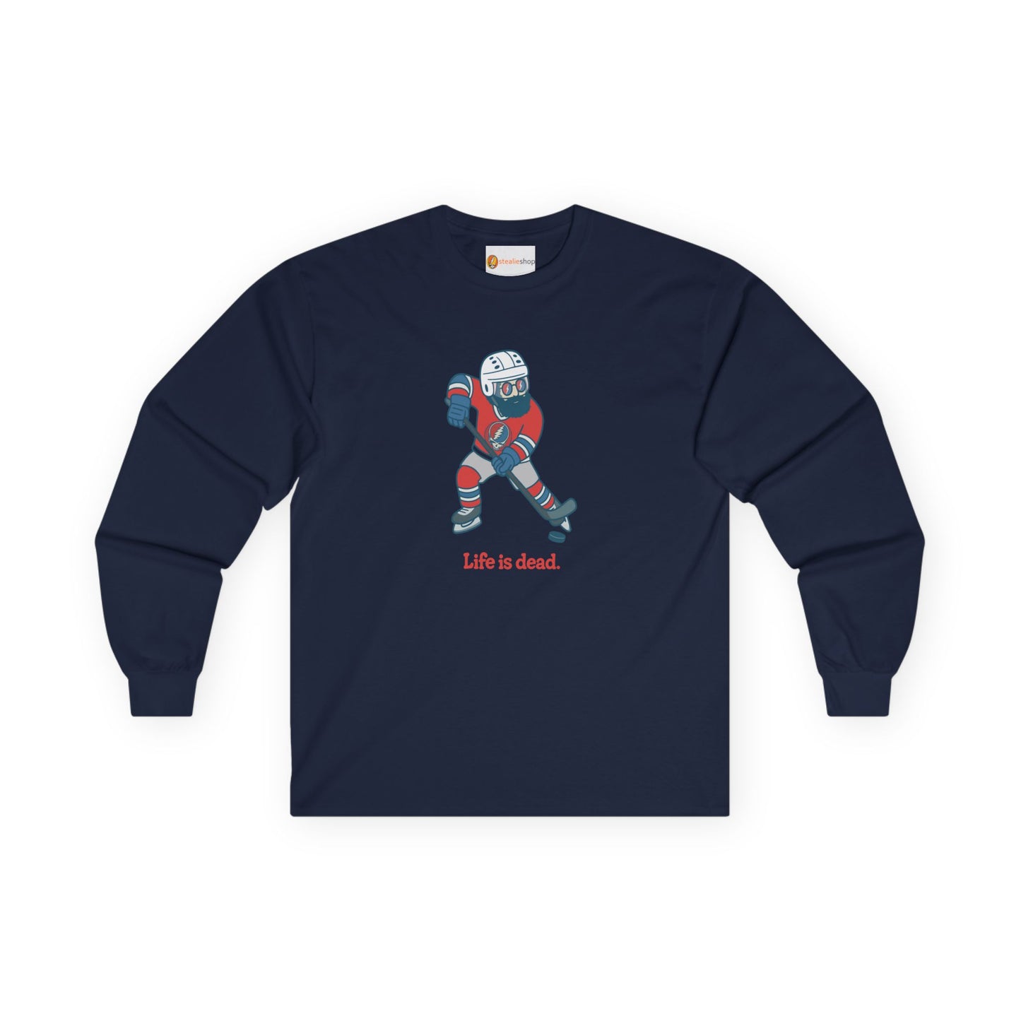 Life is dead. Slapshot Jerry - Grateful Dead Long Sleeve Tee (New Jerry)