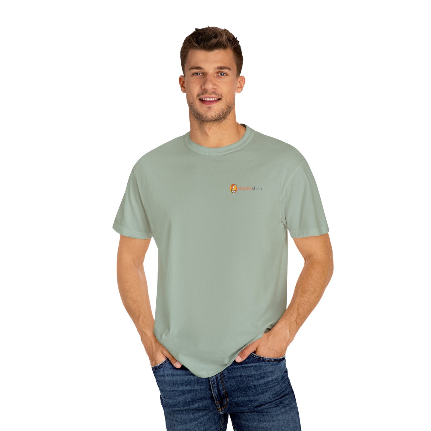 Lax Bear Unisex Garment-Dyed T-shirt