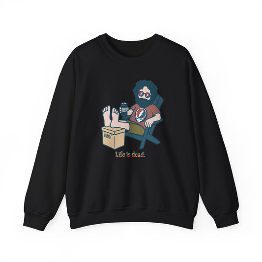 Stay Cool, Jerry Life is dead. Crewneck Sweatshirt