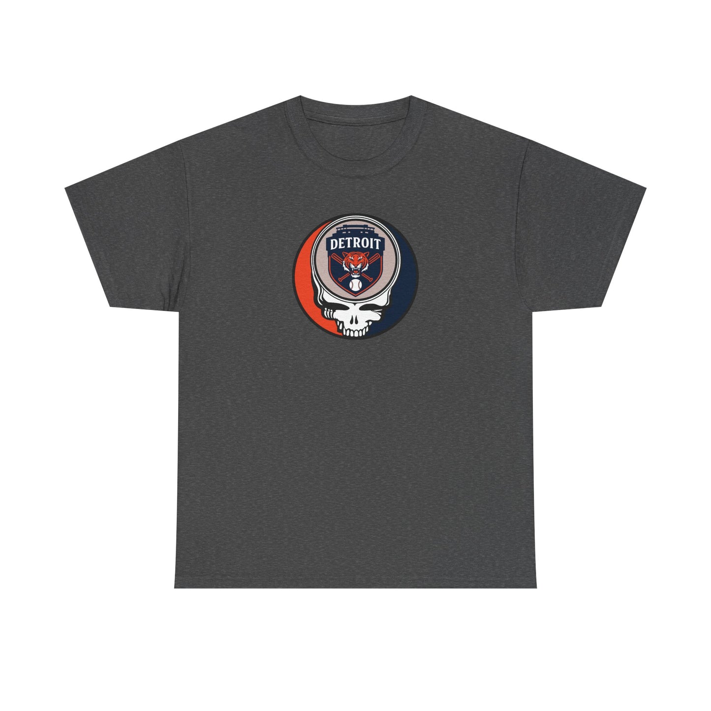 Detroit Tigers Grateful Dead Steal Your Face T-Shirt - MLB