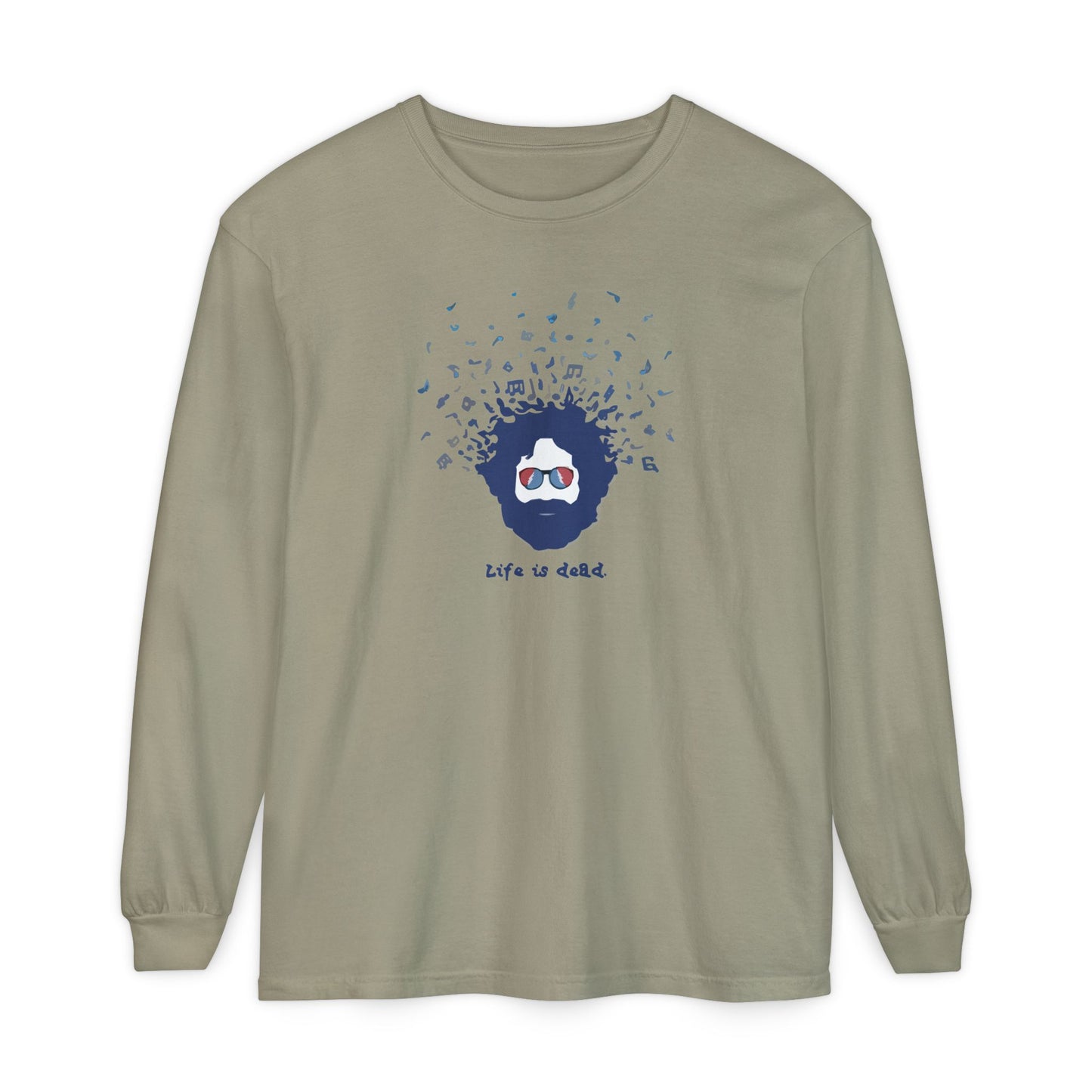 Jerry's Bursting with Music Life is Dead Long Sleeve T-Shirt