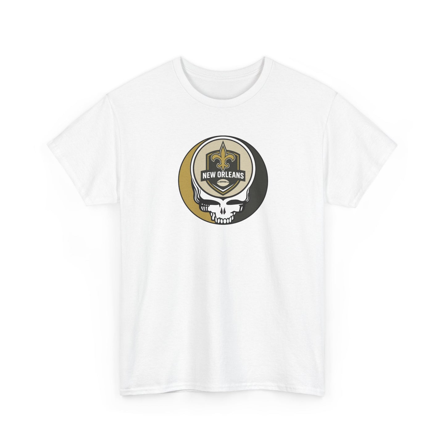 New Orleans Saints Stealie Grateful Dead Steal Your Face T-Shirt - NFL