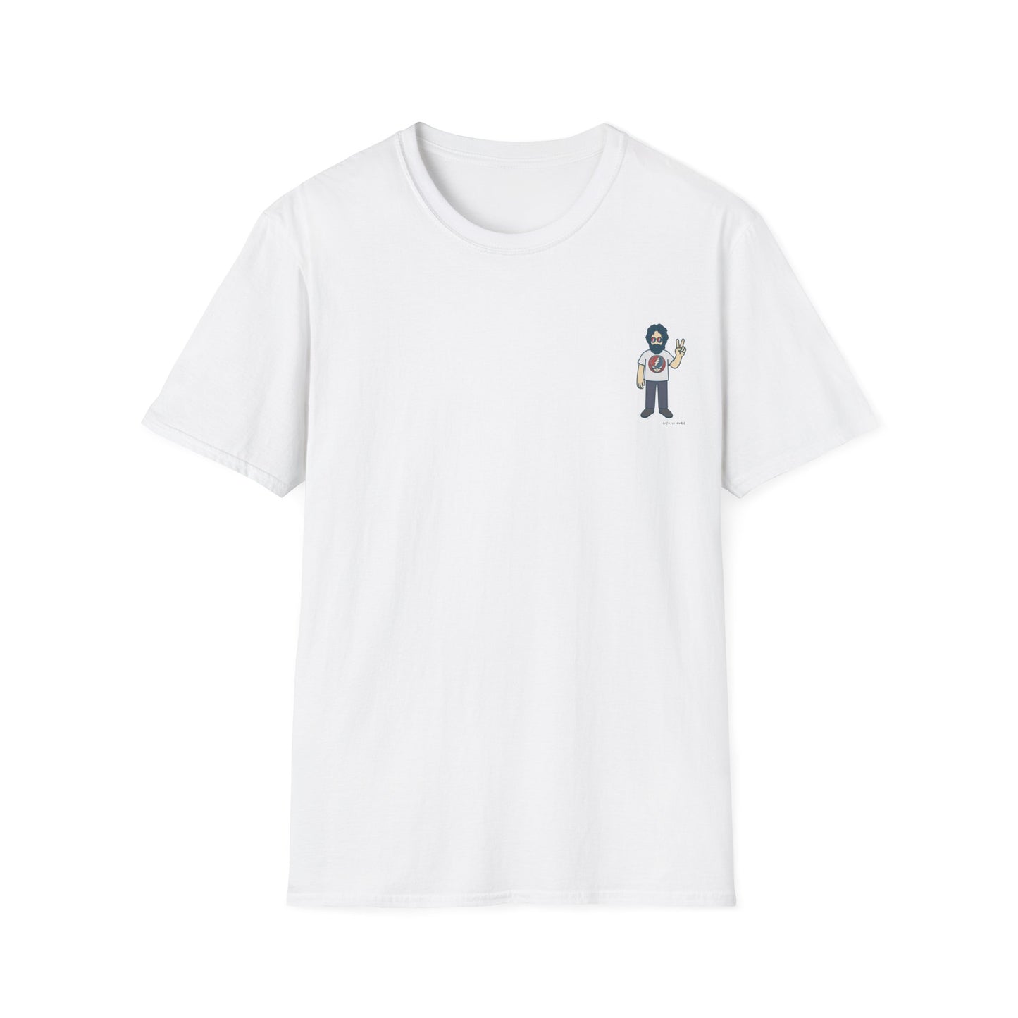 Peace Lovin' Jerry - Life is dead. Grateful Dead TShirt