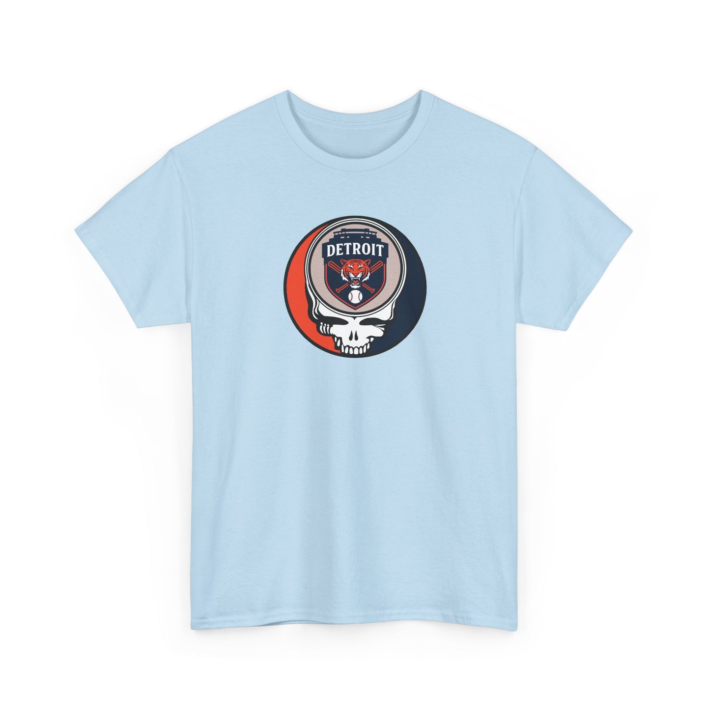 Detroit Tigers Grateful Dead Steal Your Face T-Shirt - MLB