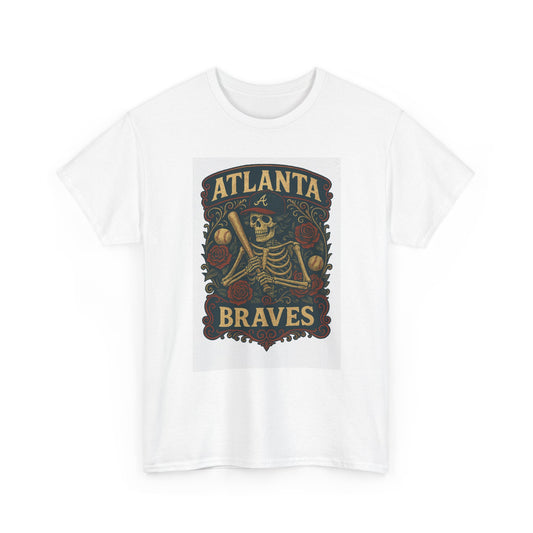 Atlanta Baseball Retro Poster Art T-shirt