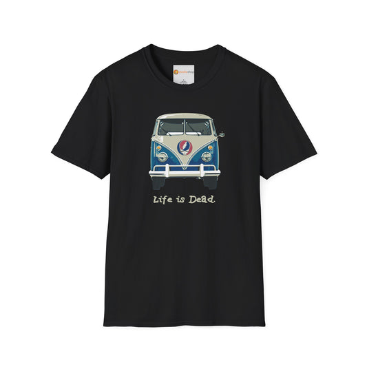 Grateful Dead - Life is dead. The Bus T-Shirt