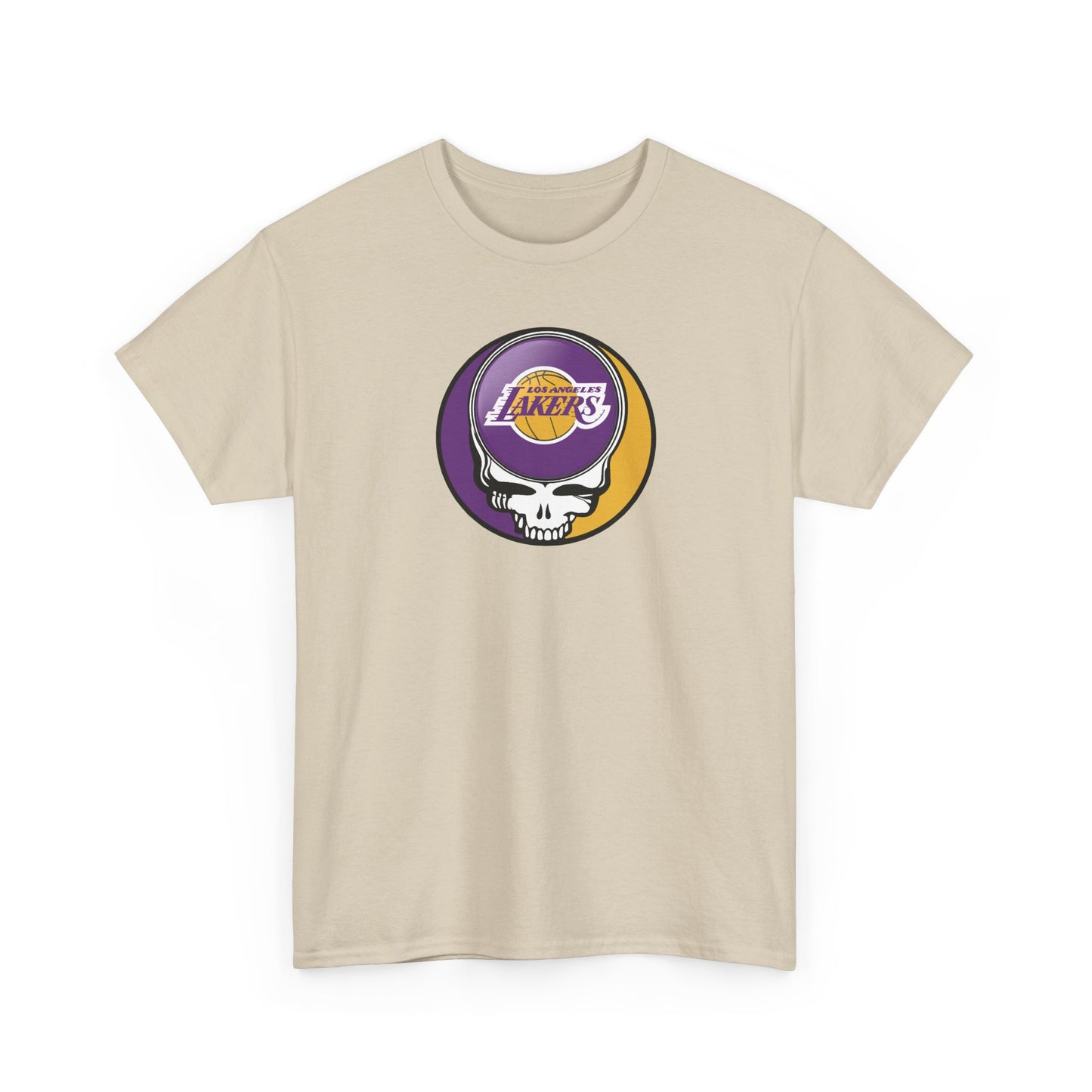 Los Angeles Lakers Grateful Dead Steal Your Face T-Shirt - NBA