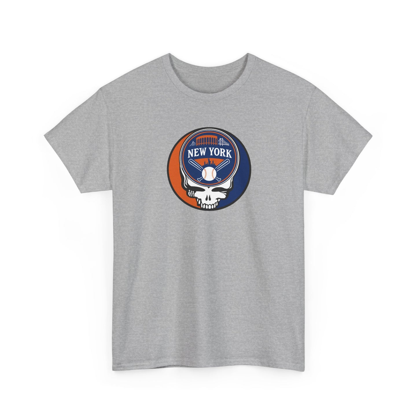 New York Mets Classic Stealie / Dancing Bear Two-Sided T-Shirt - MLB