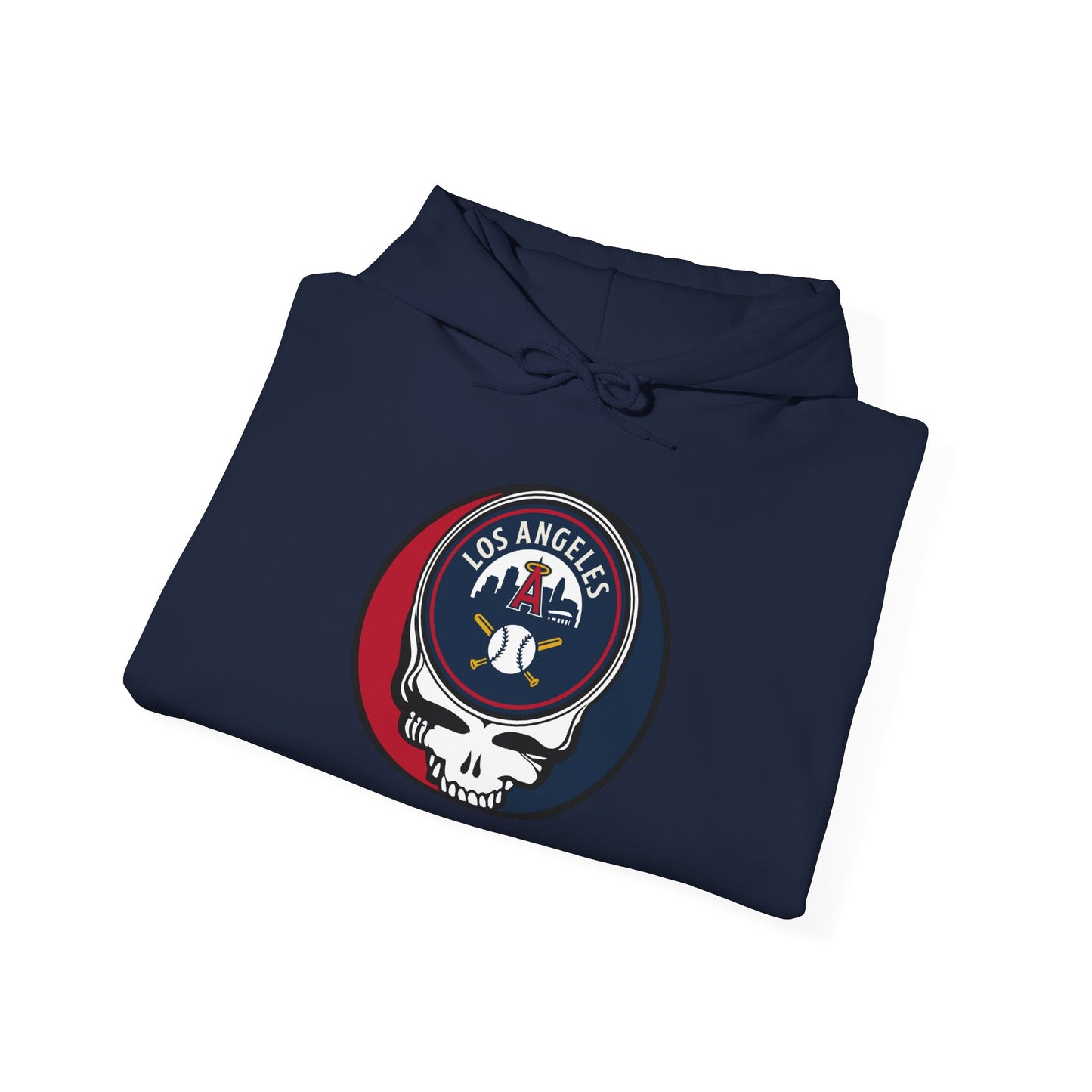 Los Angeles Angels Grateful Dead Unisex Heavy Blend Hoodie - Hooded Sweatshirt