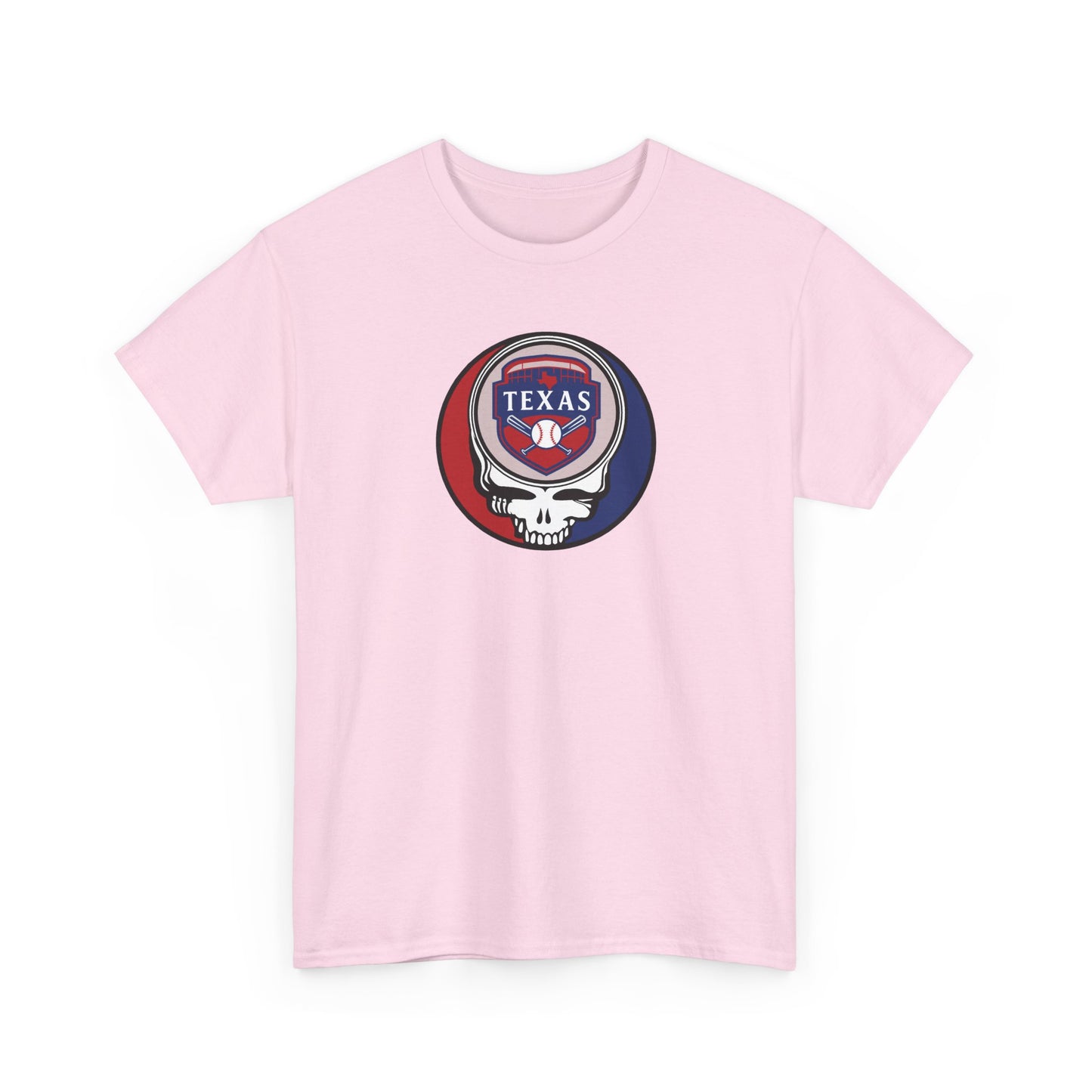 Texas Rangers Grateful Dead Steal Your Face T-Shirt - MLB