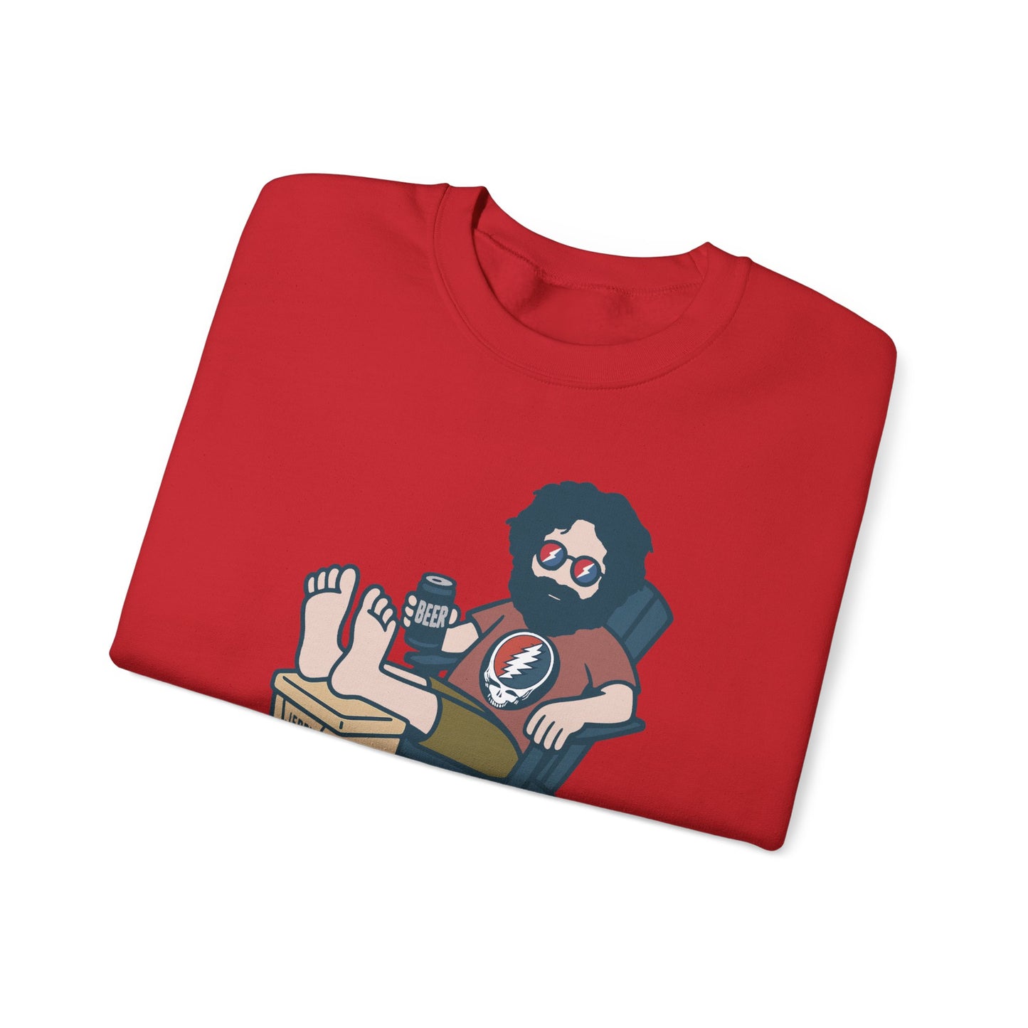 Stay Cool, Jerry Life is dead. Crewneck Sweatshirt
