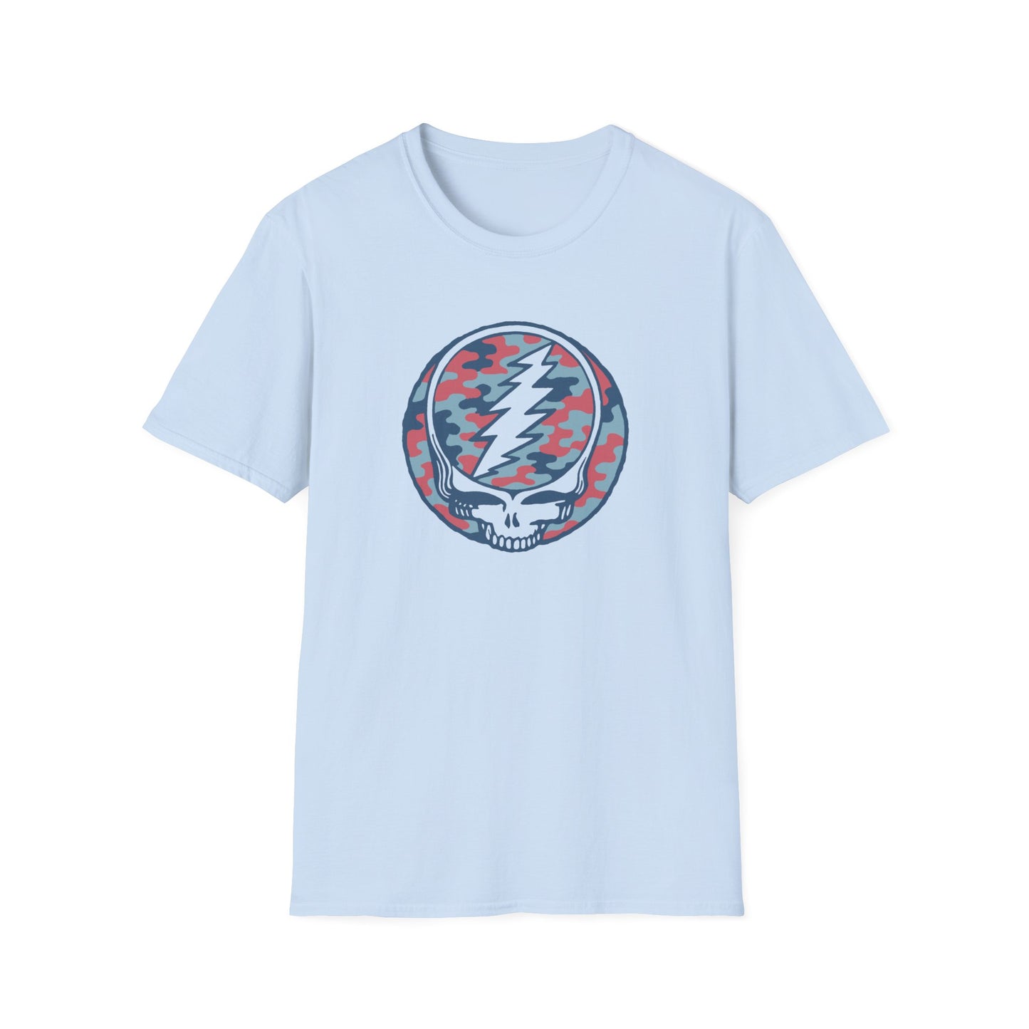 Camo Stealie Color Match Vineyard Collection Grateful Dead TShirt