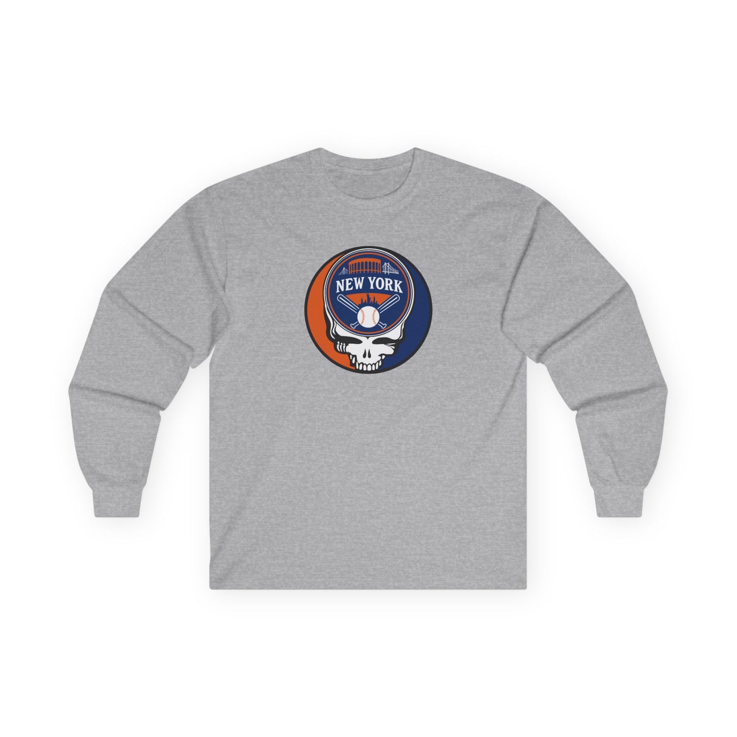 New York Mets Grateful Dead Long Sleeve Tee - MLB
