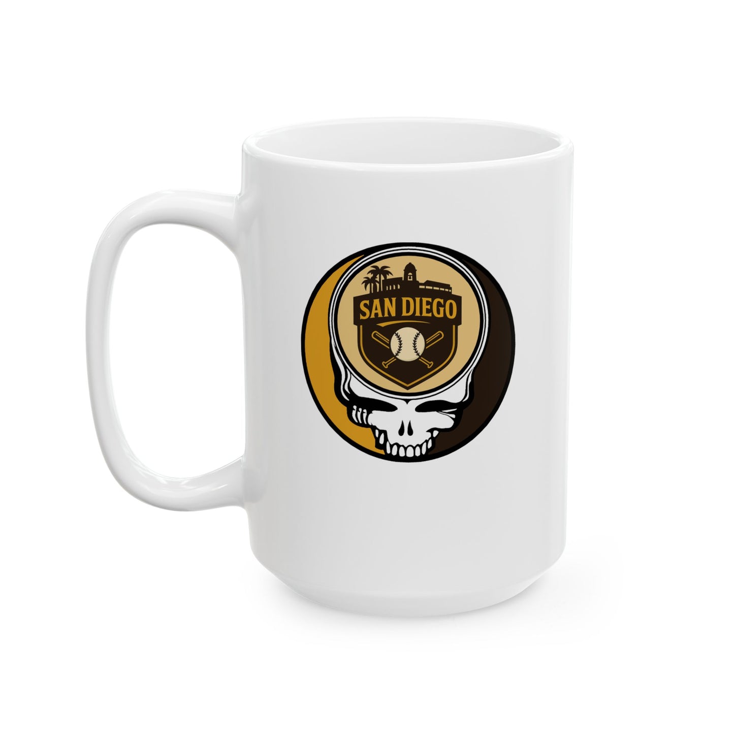 San Diego Padres Stealie Ceramic Mug - MLB