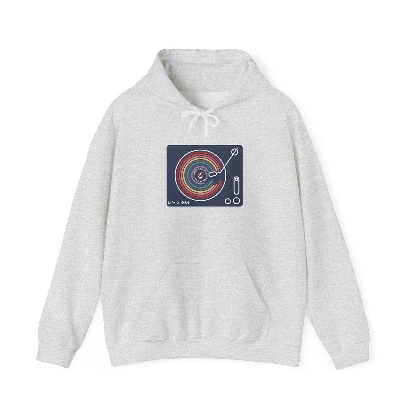 Life is dead. 'Music Is What Colors Sound Like' Grateful Dead Unisex Hoodie