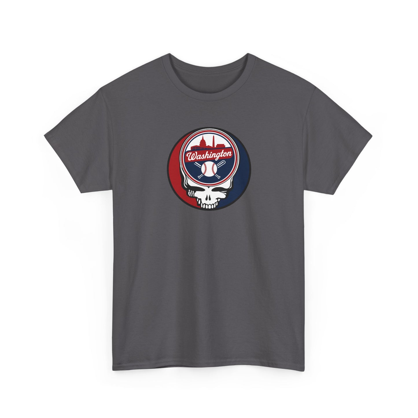 Washington Nationals Grateful Dead Steal Your Face T-Shirt - MLB