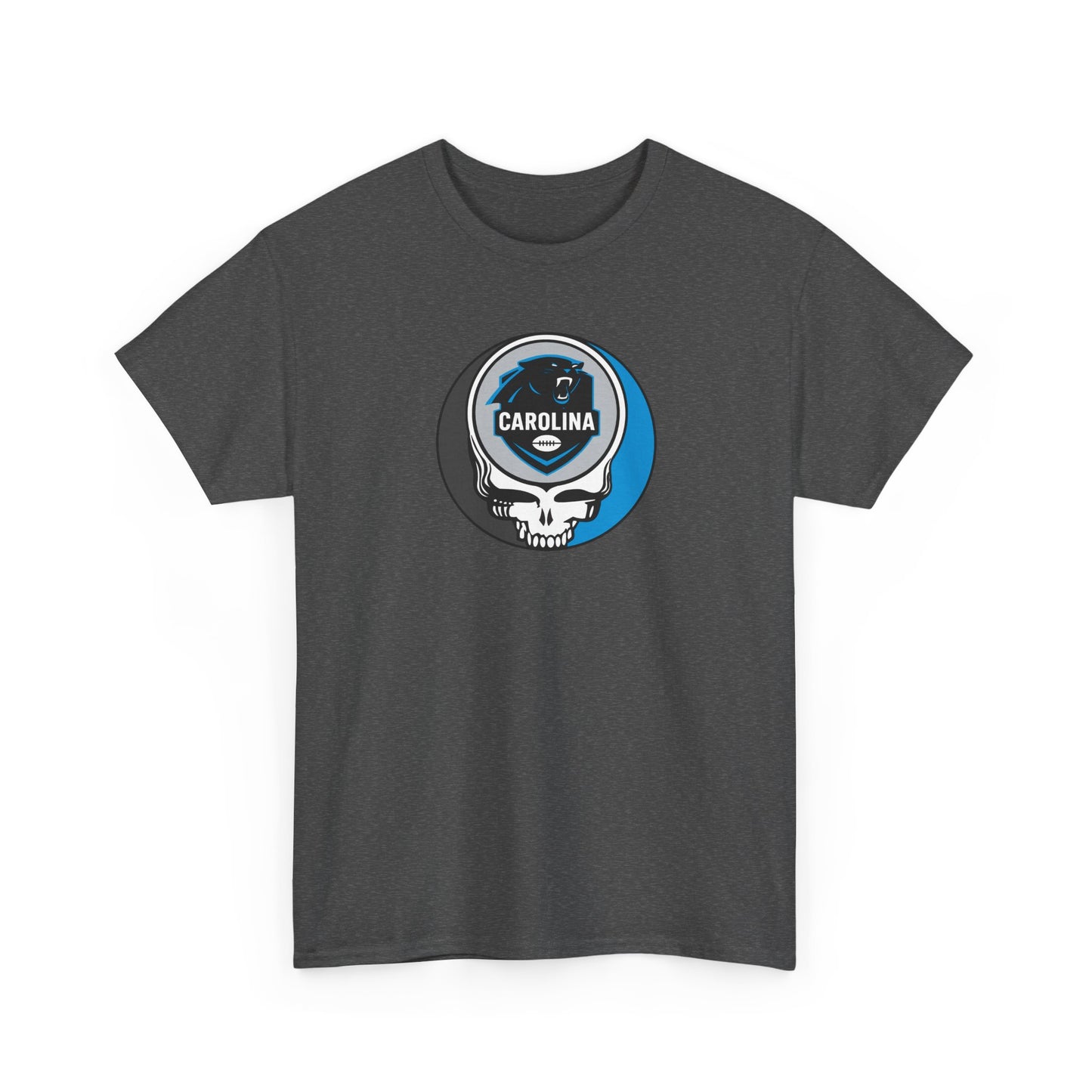 Carolina Panthers Grateful Dead Steal Your Face T-Shirt - NFL