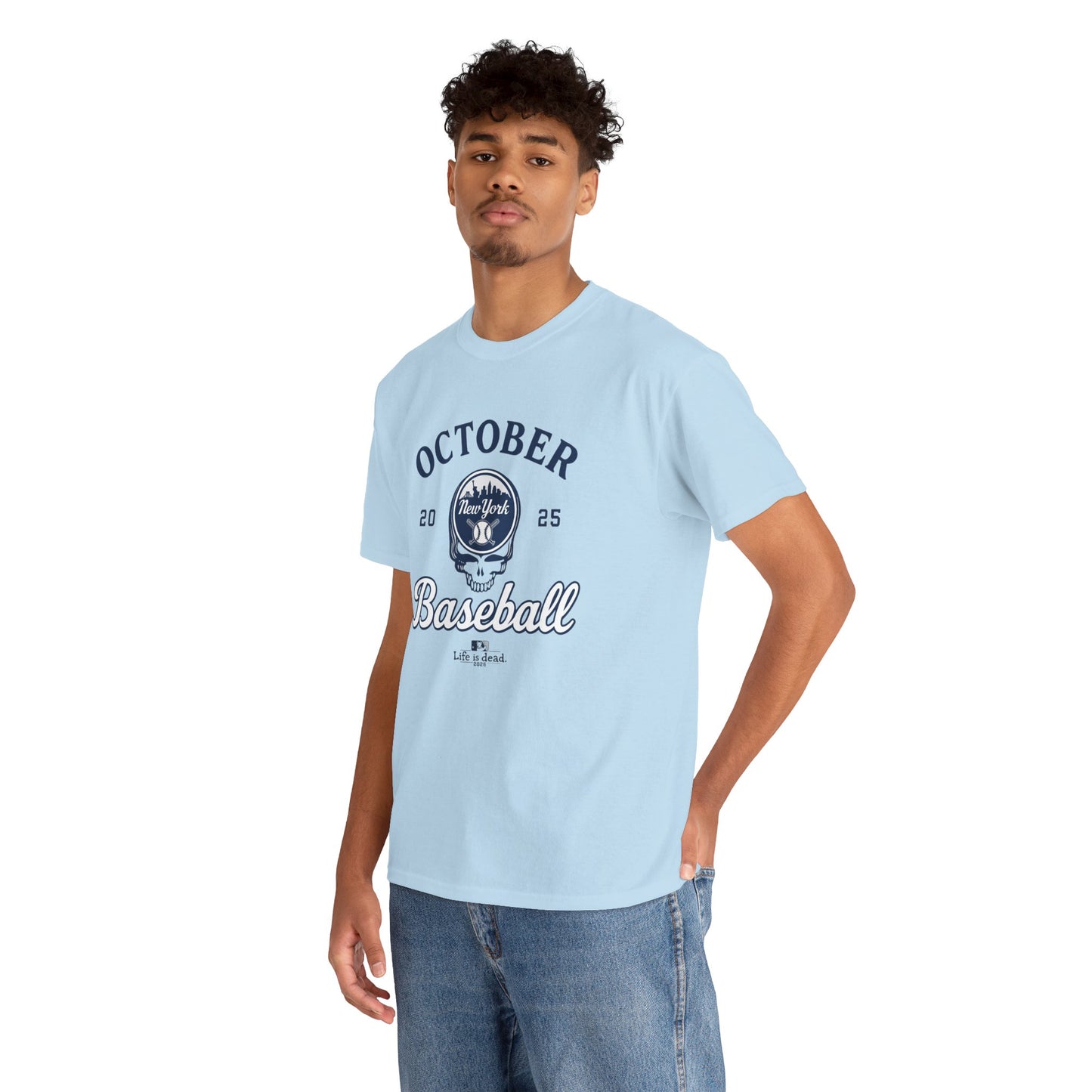 New York Yankees Playoffs 2025 Stealie Grateful Dead Tshirt