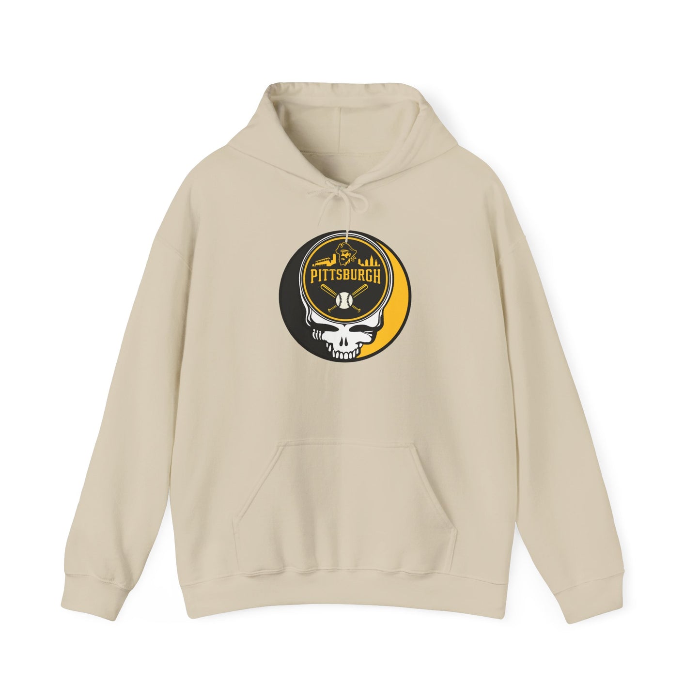 Pittsburgh Pirates Grateful Dead Unisex Heavy Blend Hoodie - MLB