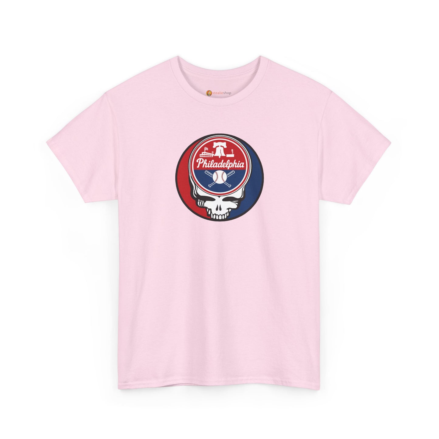 Philadelphia Phillies Grateful Dead Steal Your Face T-Shirt - MLB