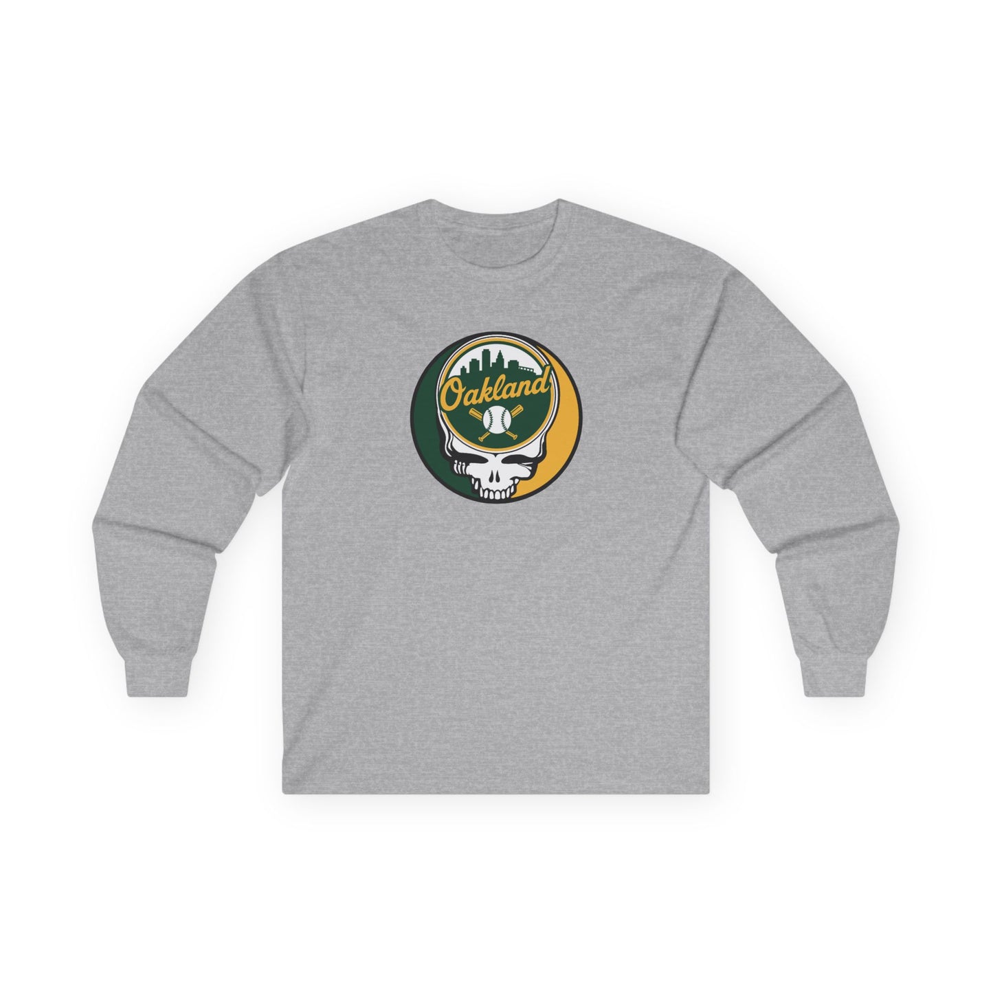Oakland A's Grateful Dead Long Sleeve Tee - MLB
