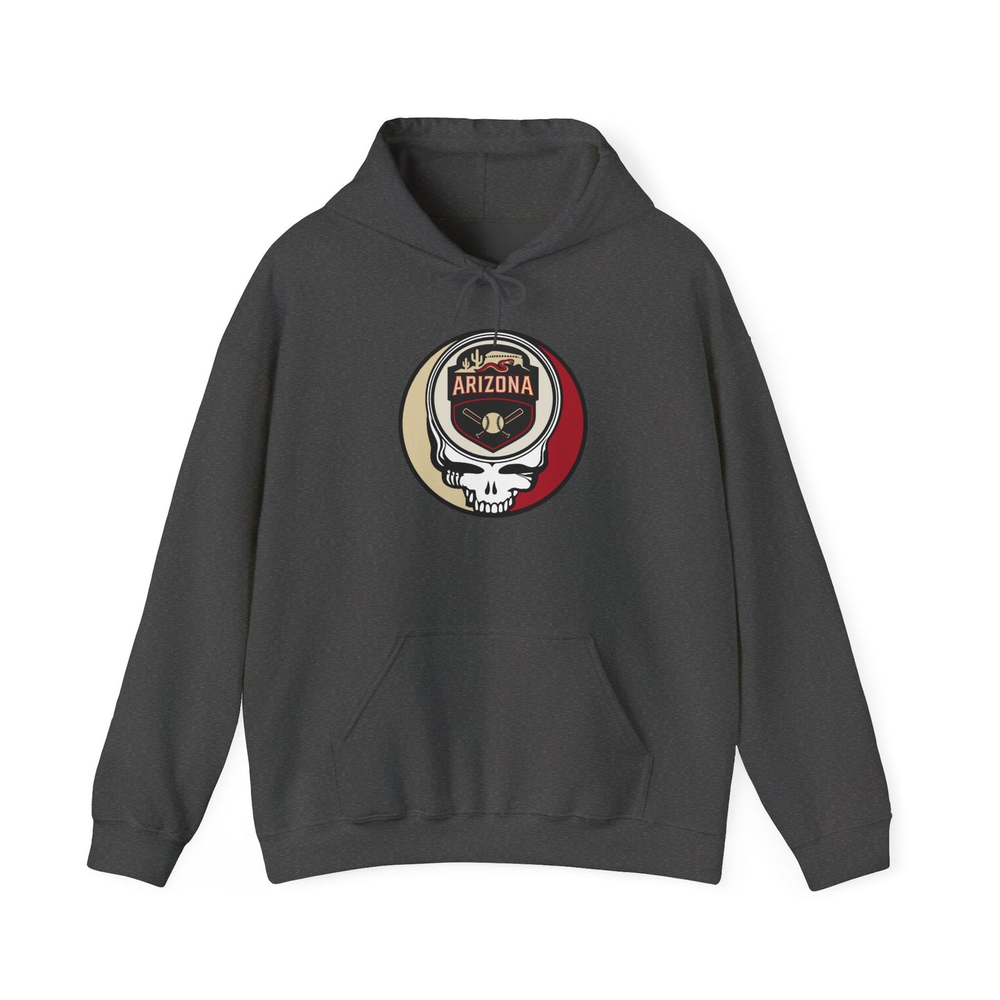 Arizona Diamondbacks Grateful Dead Unisex Heavy Blend Hoodie - Hooded Sweatshirt