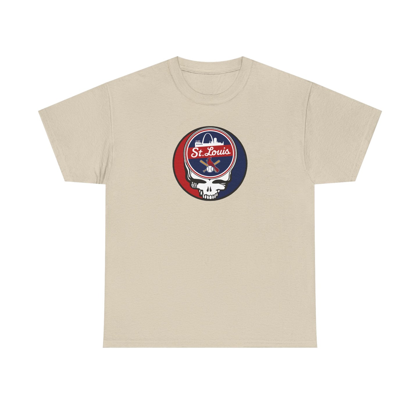St. Louis Cardinals Grateful Dead Steal Your Face T-Shirt - MLB - St Louis