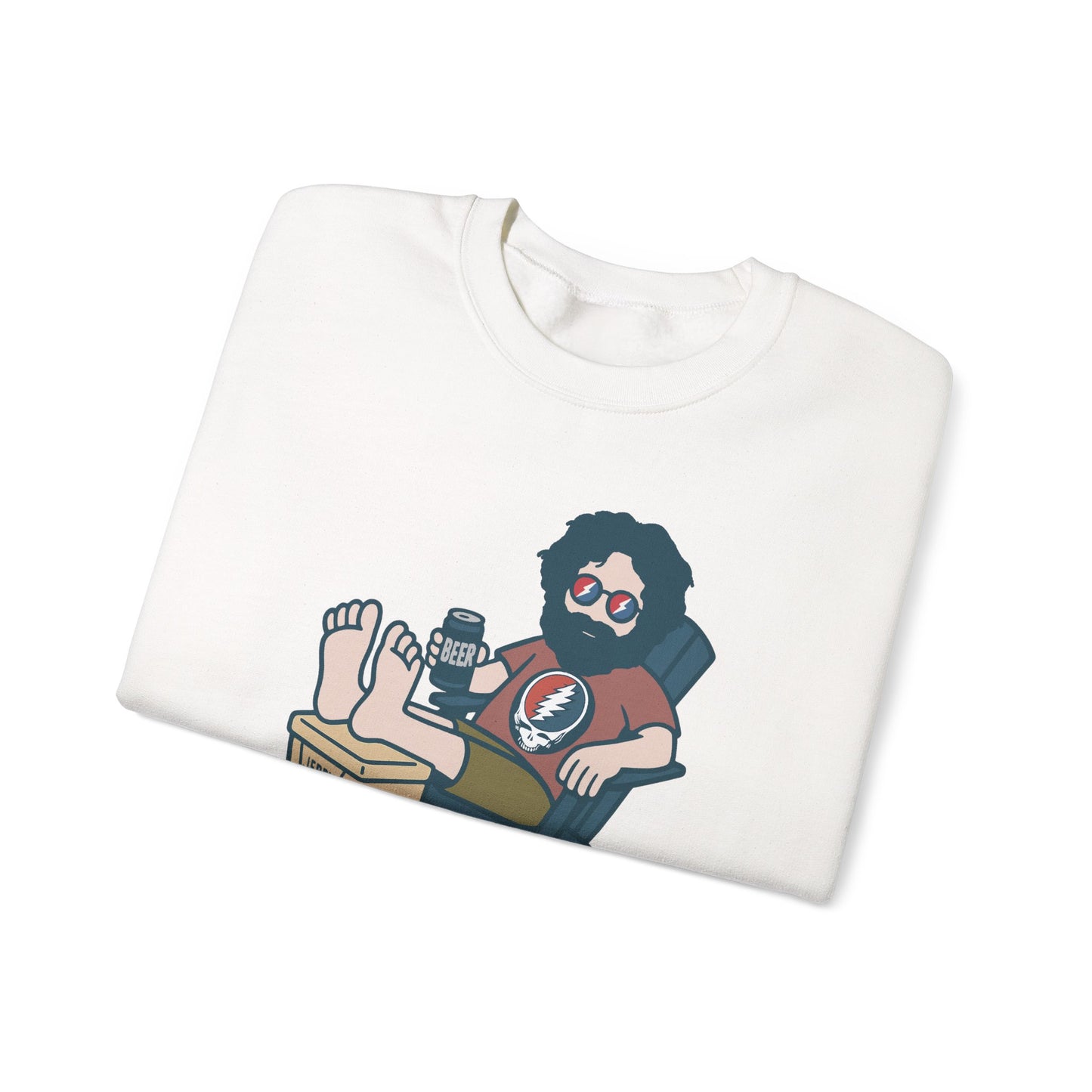 Stay Cool, Jerry Life is dead. Crewneck Sweatshirt