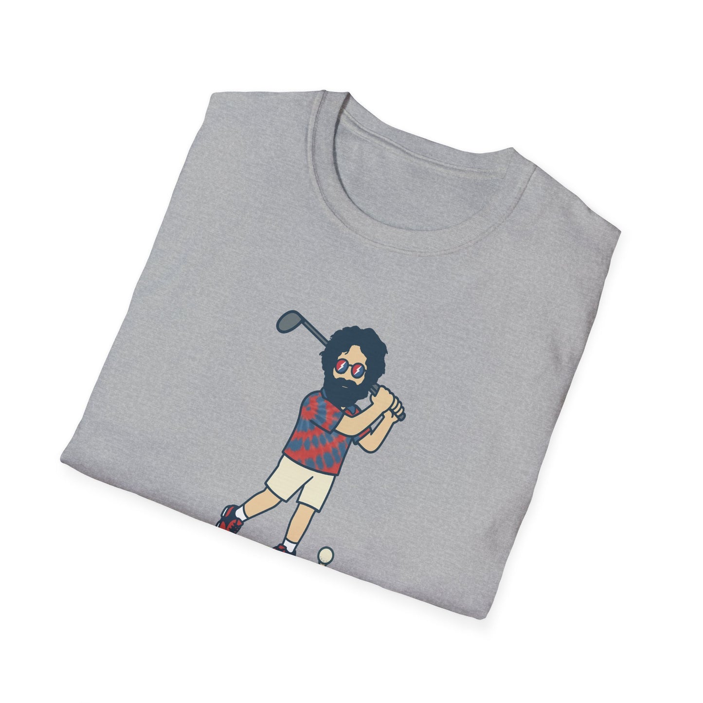 Golfin' Jerry - Life is dead. Grateful Dead TShirt