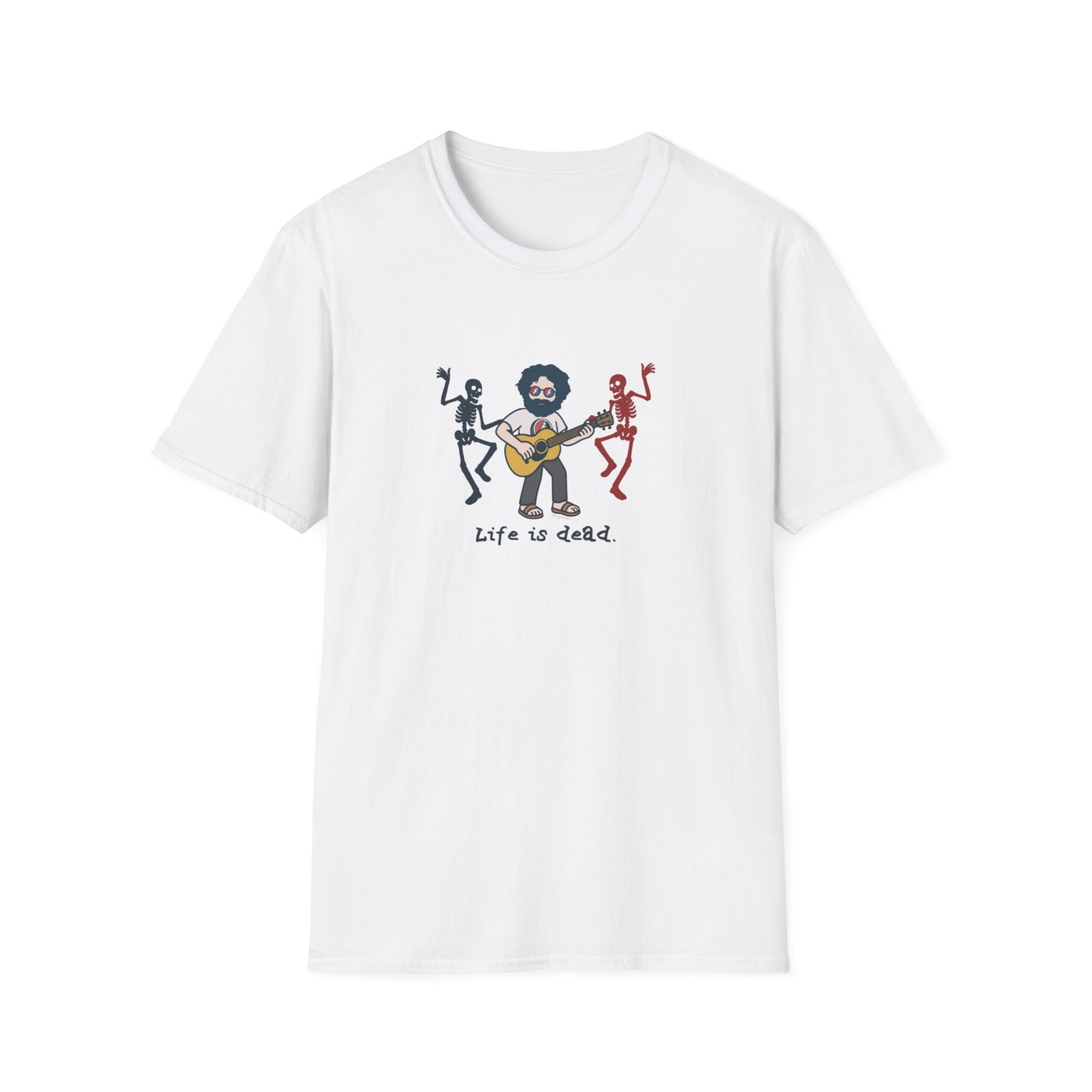 Jammin' Jerry And His Friends - Life is dead. Grateful Dead TShirt