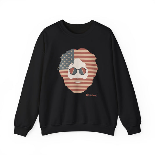 Stars & Stripes Jerry | Life is dead. Crewneck Sweatshirt