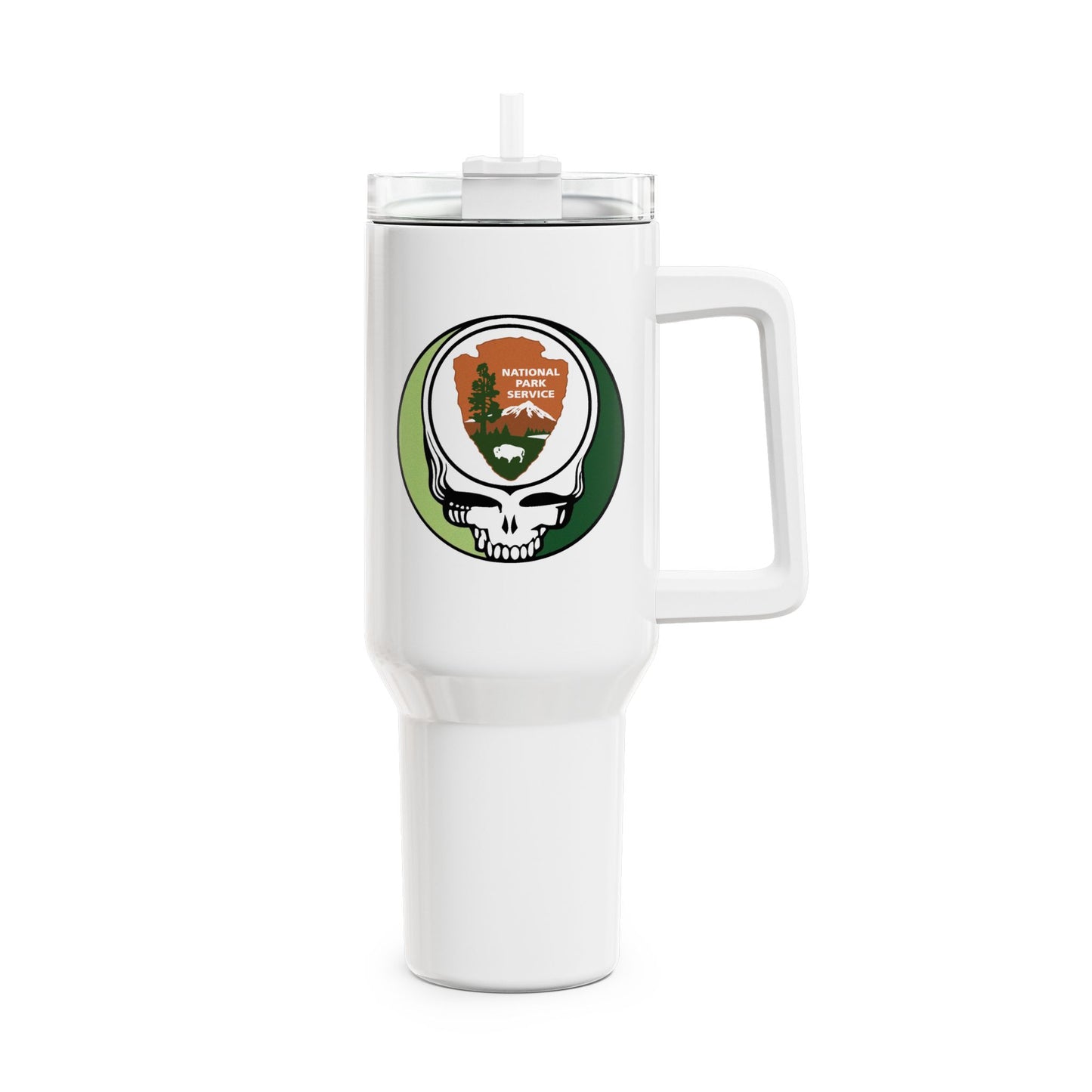 National Park Service "Fat Man" Tumbler, Double Insulated 40oz Travel Mug