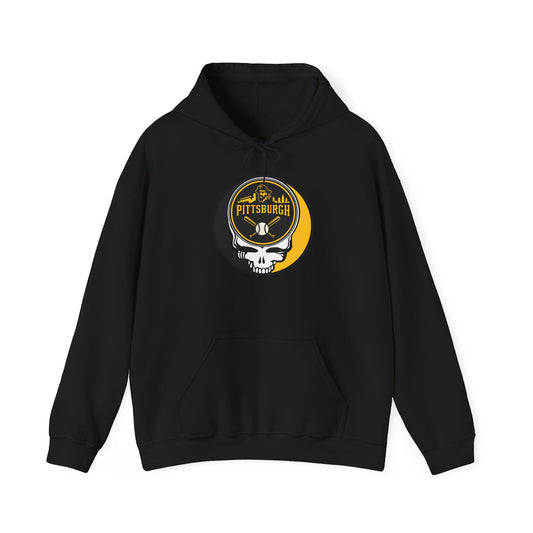 Pittsburgh Baseball Grateful Dead Unisex Heavy Blend Hoodie - MLB