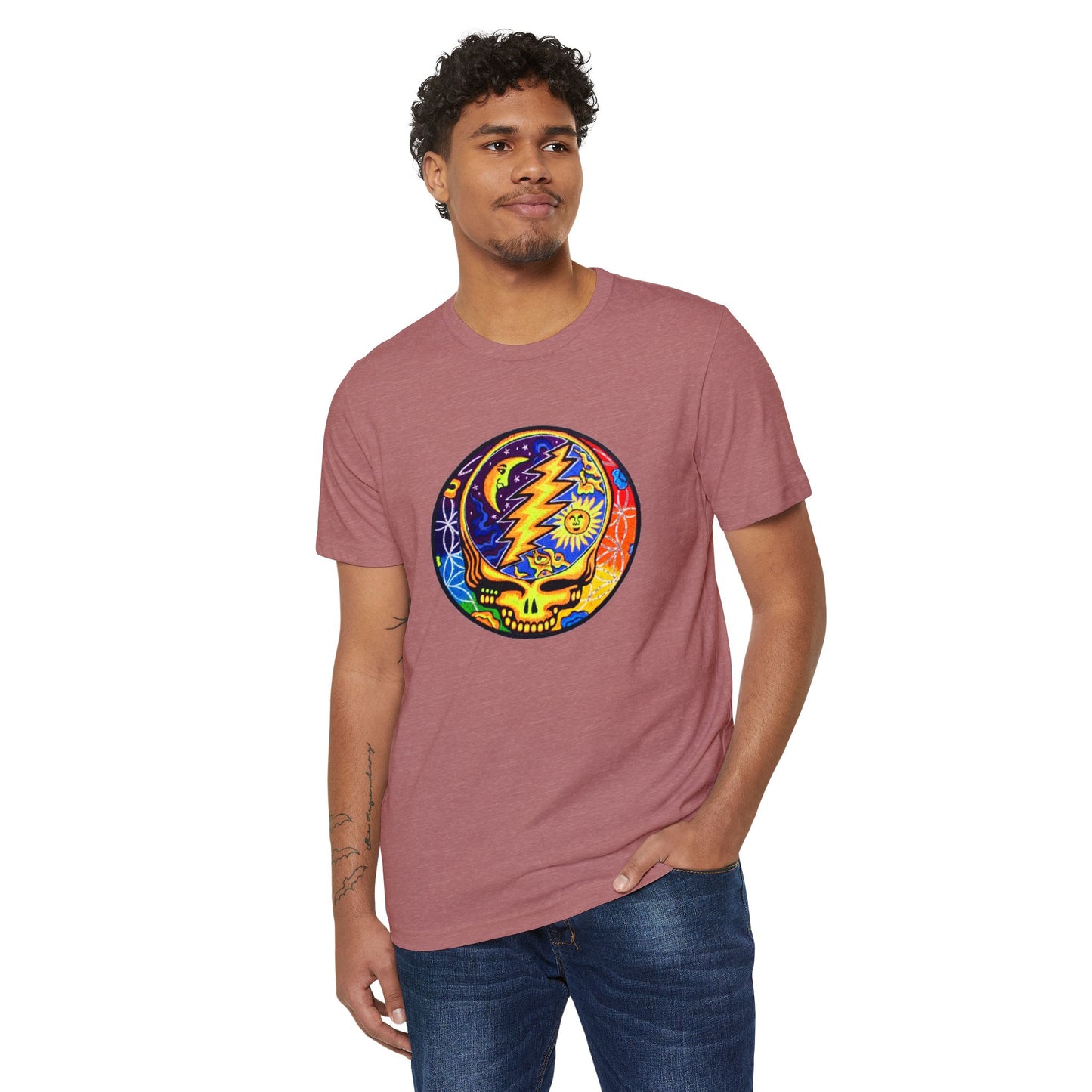 Stealie Art Vineyard CollectionUnisex Recycled Organic T-Shirt