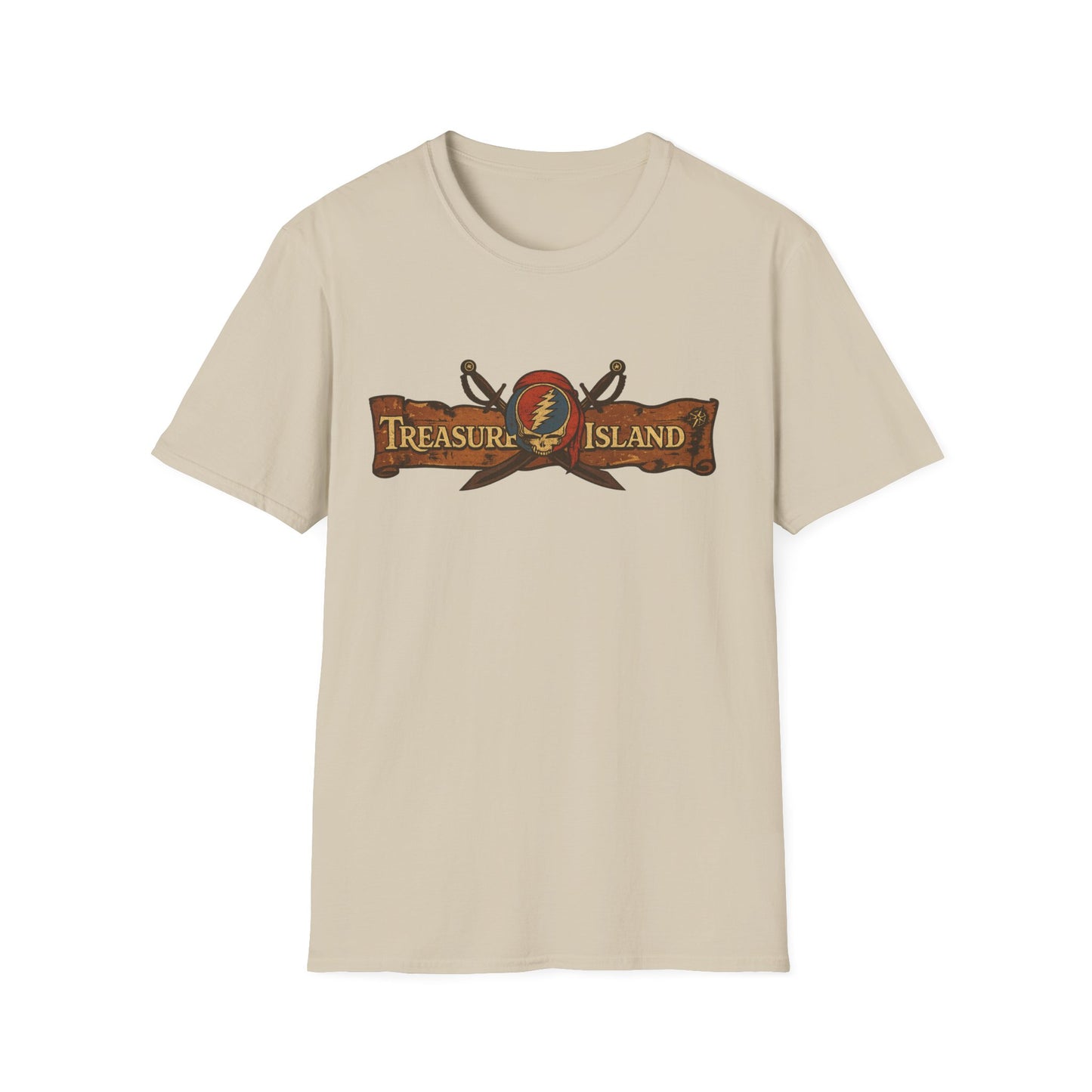 Treasure Island Stealie Grateful Dead T-Shirt