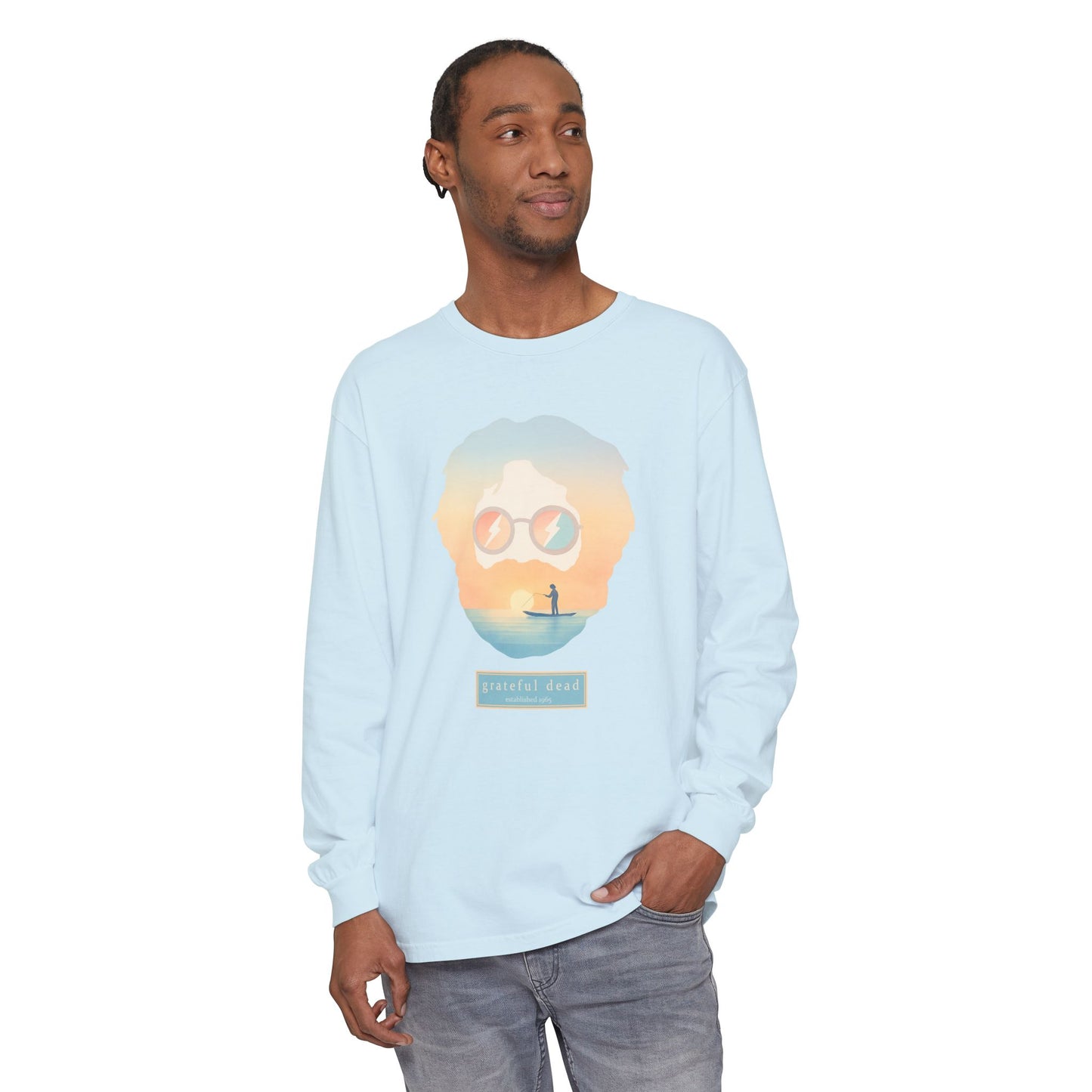 Tropical Jerry Vineyard Collection Garment-Dyed Long Sleeve