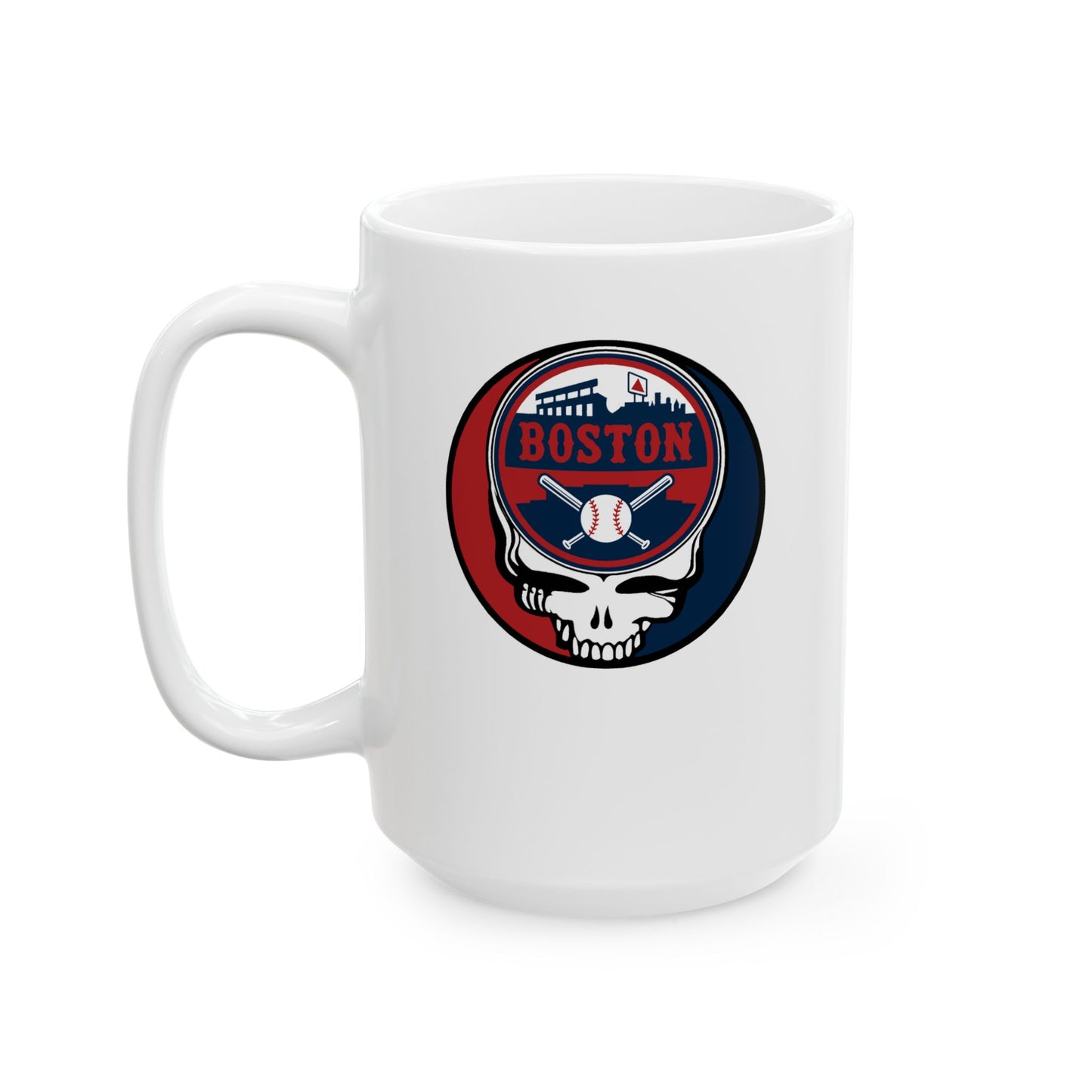 Boston Red Sox Stealie Ceramic Mug - MLB